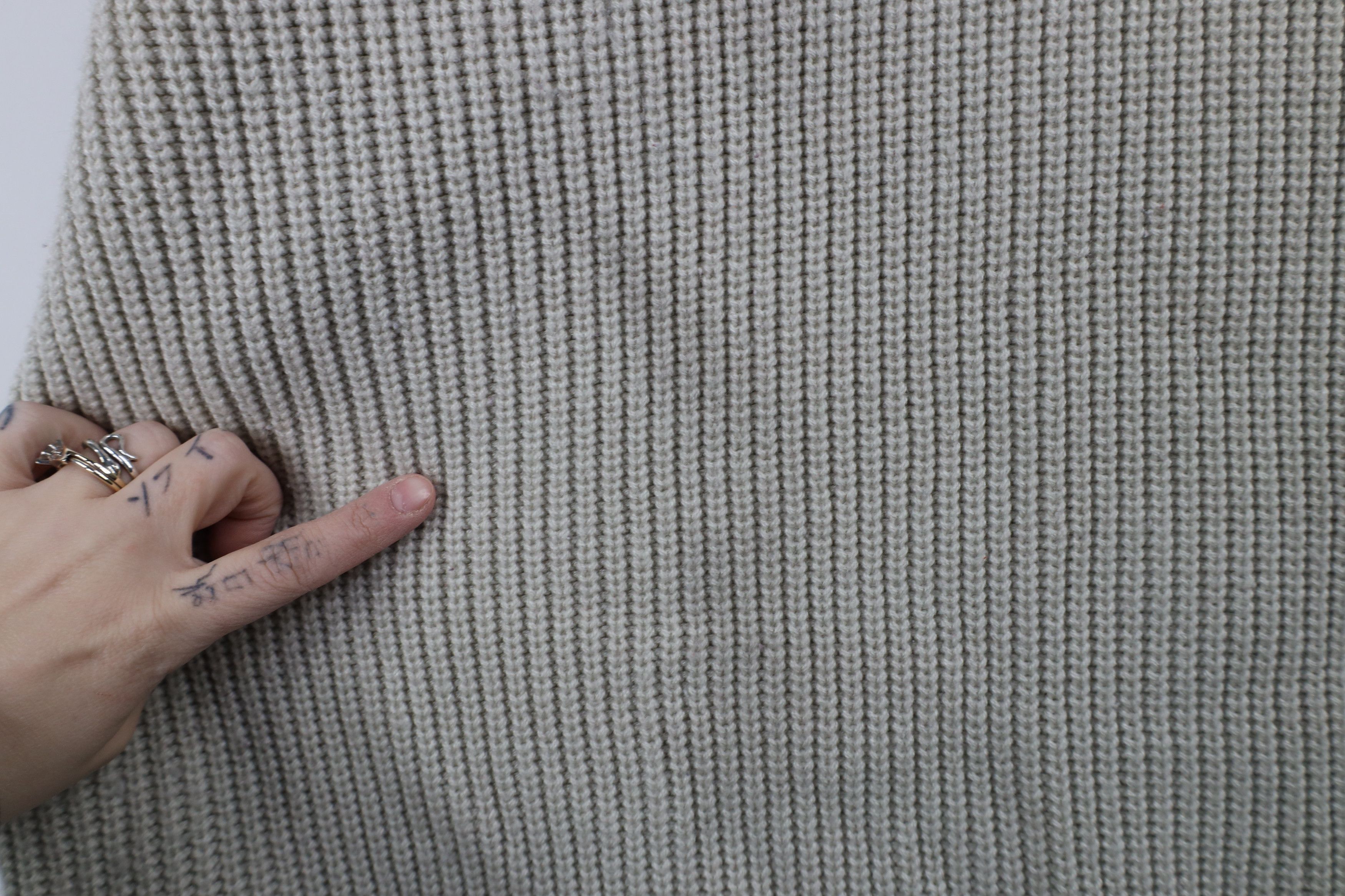 Aeropostale × Vintage Vintage 90s Y2K Aeropostale Block Chunky Ribbed Knit Sweater Size US XL / EU 56 / 4 - 6 Thumbnail