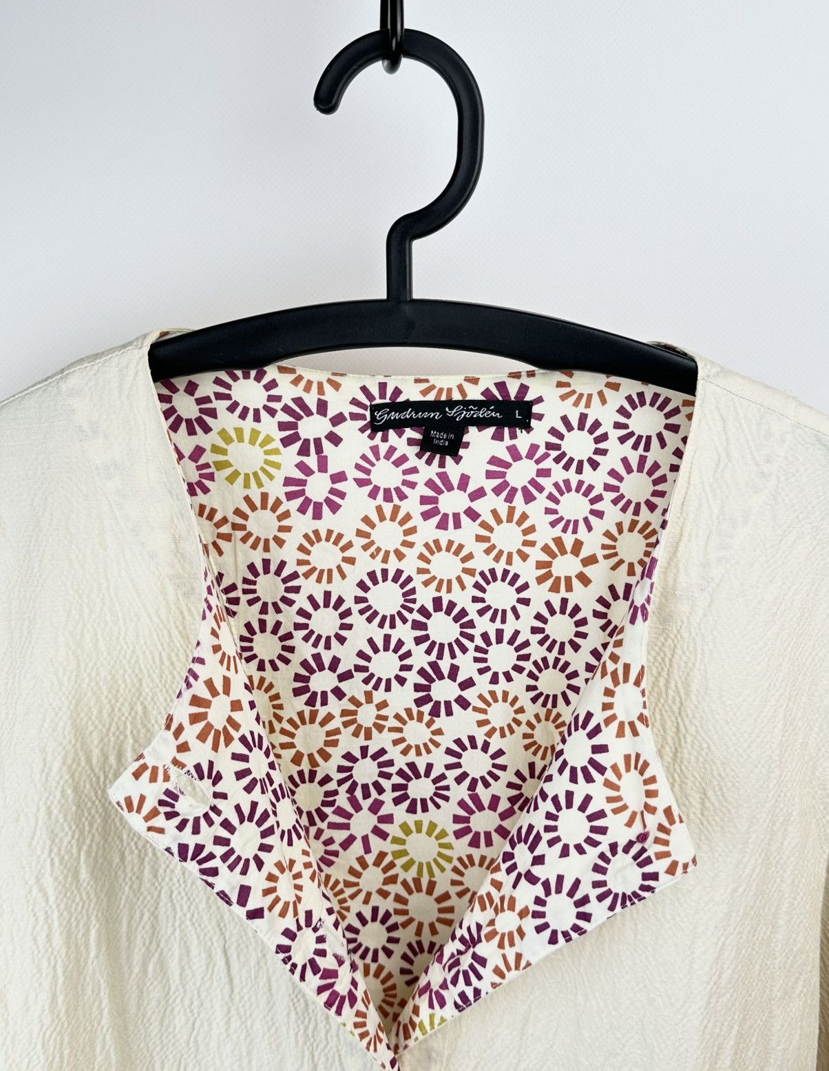 Gudrun Sjoden Gudrun Sjoden Tunic Jacket L with Belt Linen/Bomull Pockets Size L / US 10 / IT 46 - 3 Thumbnail