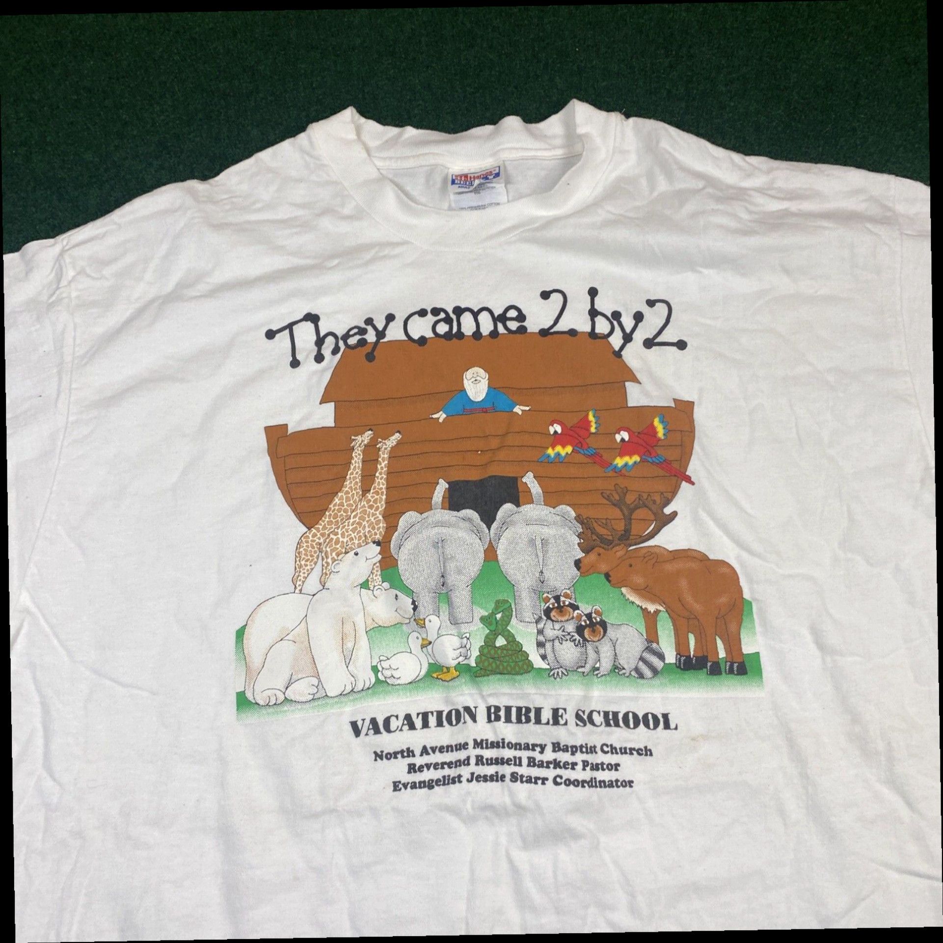 Vintage Vintage Vacation Bible School Religious Graphic T-Shirt Size 2XL Christianity Size US XXL / EU 58 / 5 - 2 Thumbnail