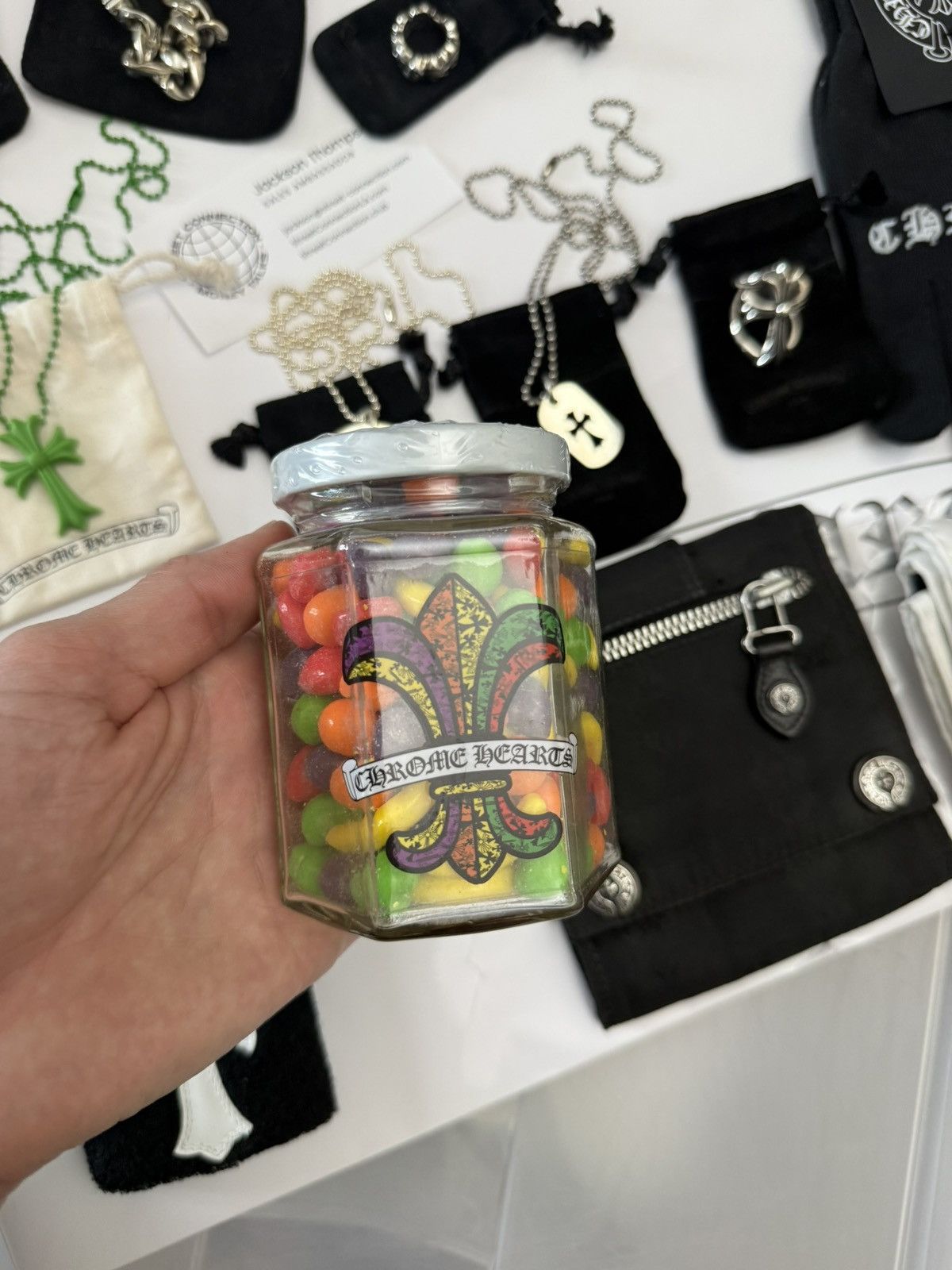 Chrome Hearts CHROME HEARTS ASSORTED JAR OF CANDY SEALED AUTHENTIC EXPIRED Size ONE SIZE - 2 Thumbnail
