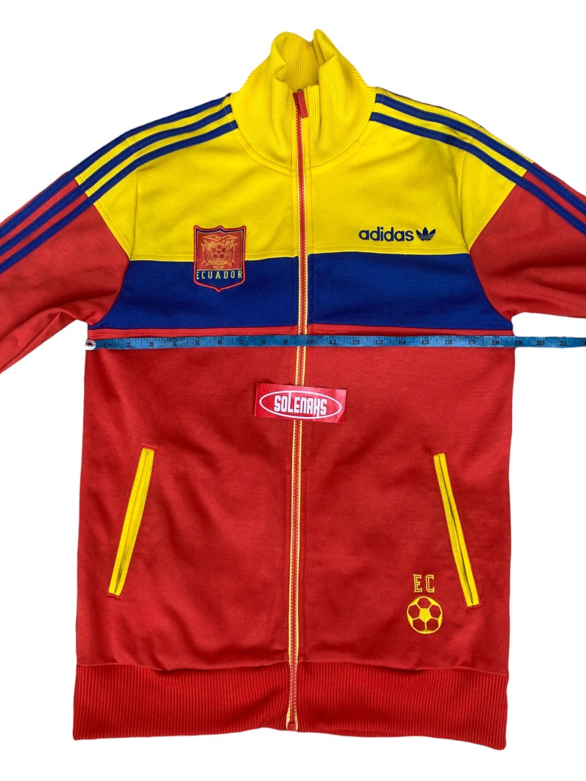Adidas × Vintage Adidas ecuador tracktop rare Size US S / EU 44-46 / 1 - 9 Thumbnail
