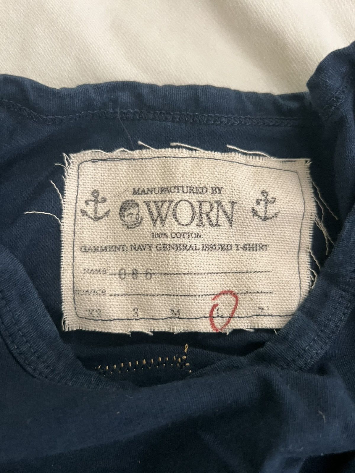 Other Worn Hardware “NAVY” Tee Size US L / EU 52-54 / 3 - 3 Thumbnail