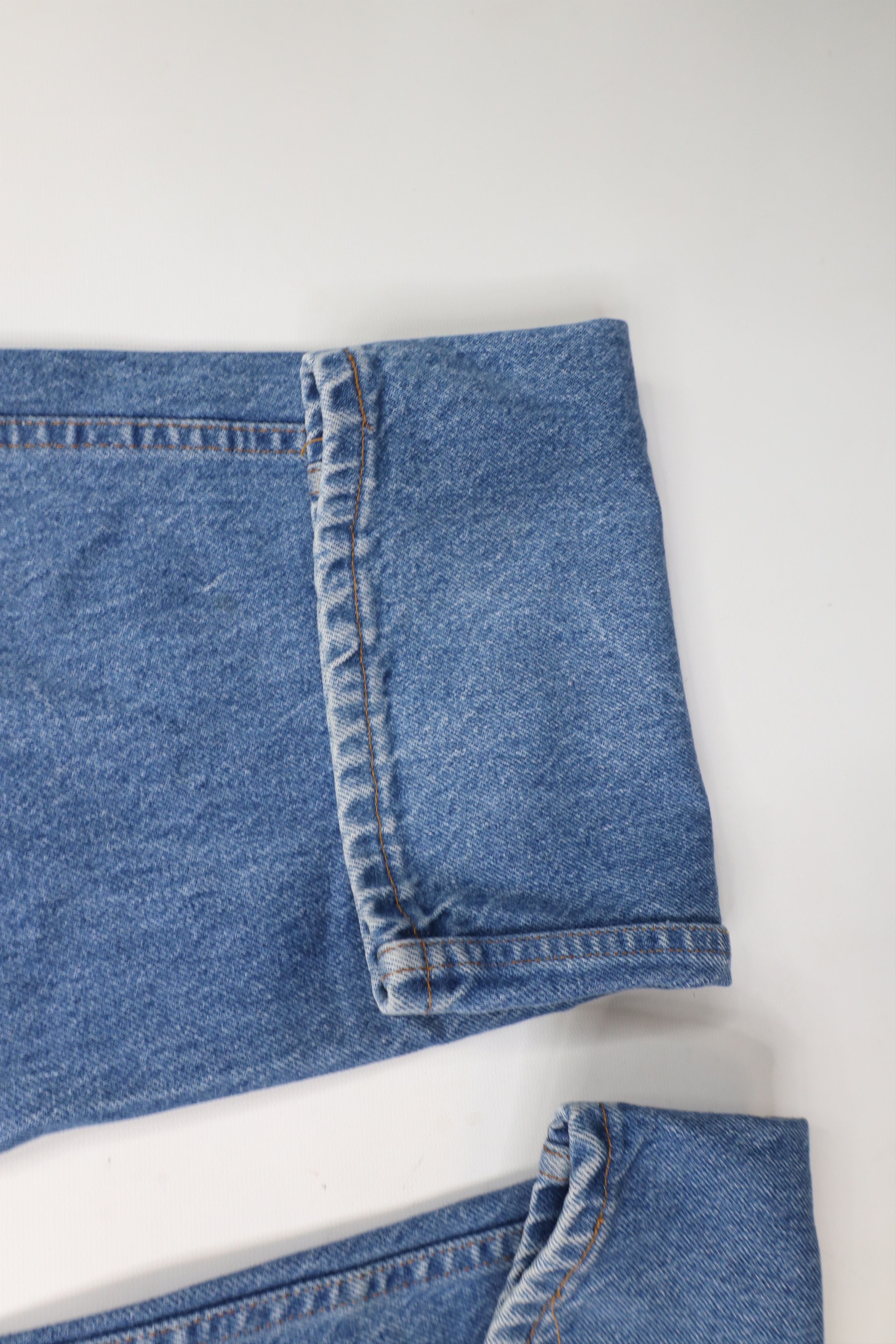 Vintage Vintage 90s Streetwear Straight Leg Denim Jeans Blue USA Size US 40 / EU 56 - 9 Thumbnail