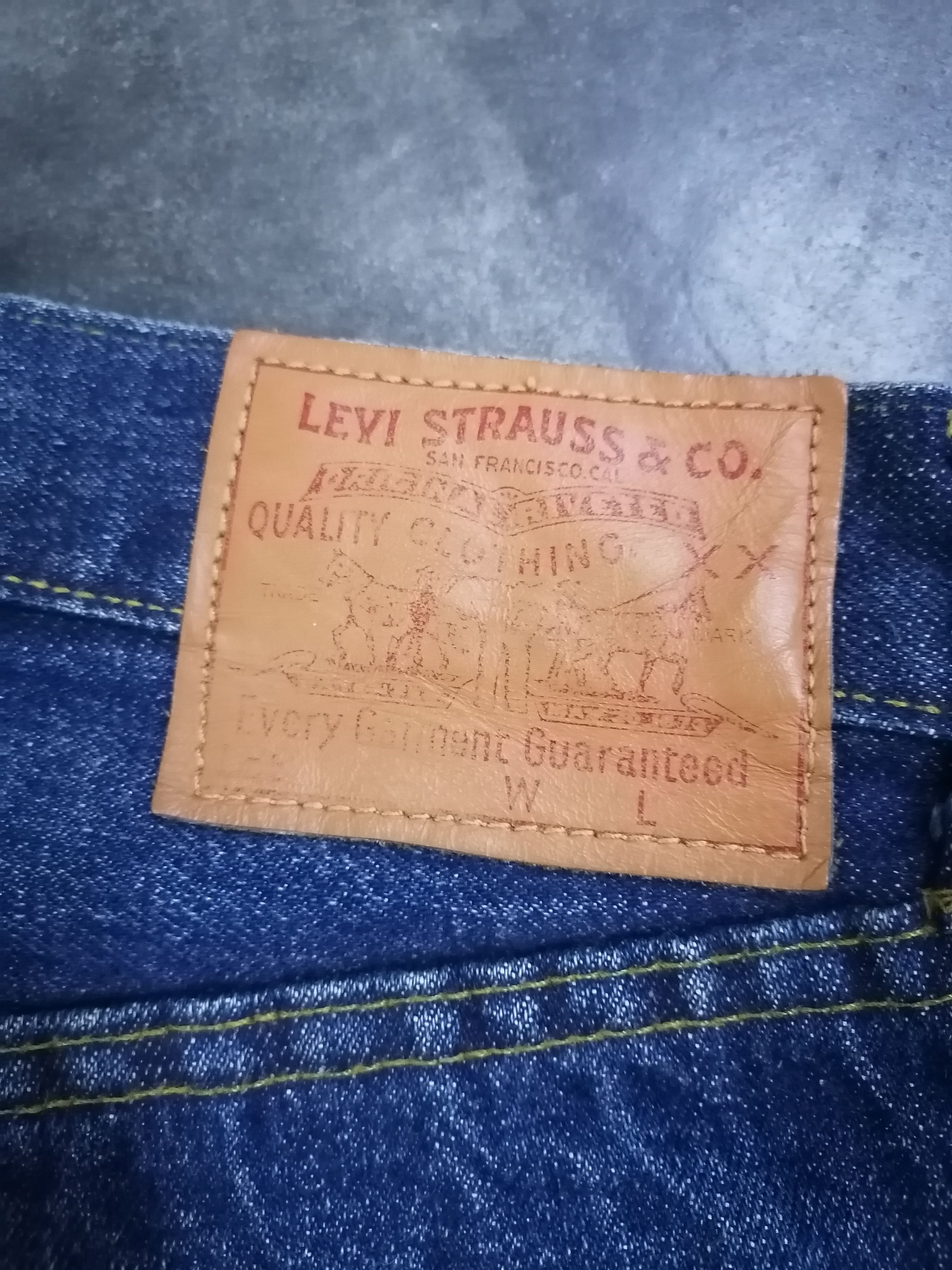 Levi's × Levi's Vintage Clothing Vintage Levi's 501 Remake 1947 Stamp Button R Denim Pants Size US 27 - 9 Thumbnail
