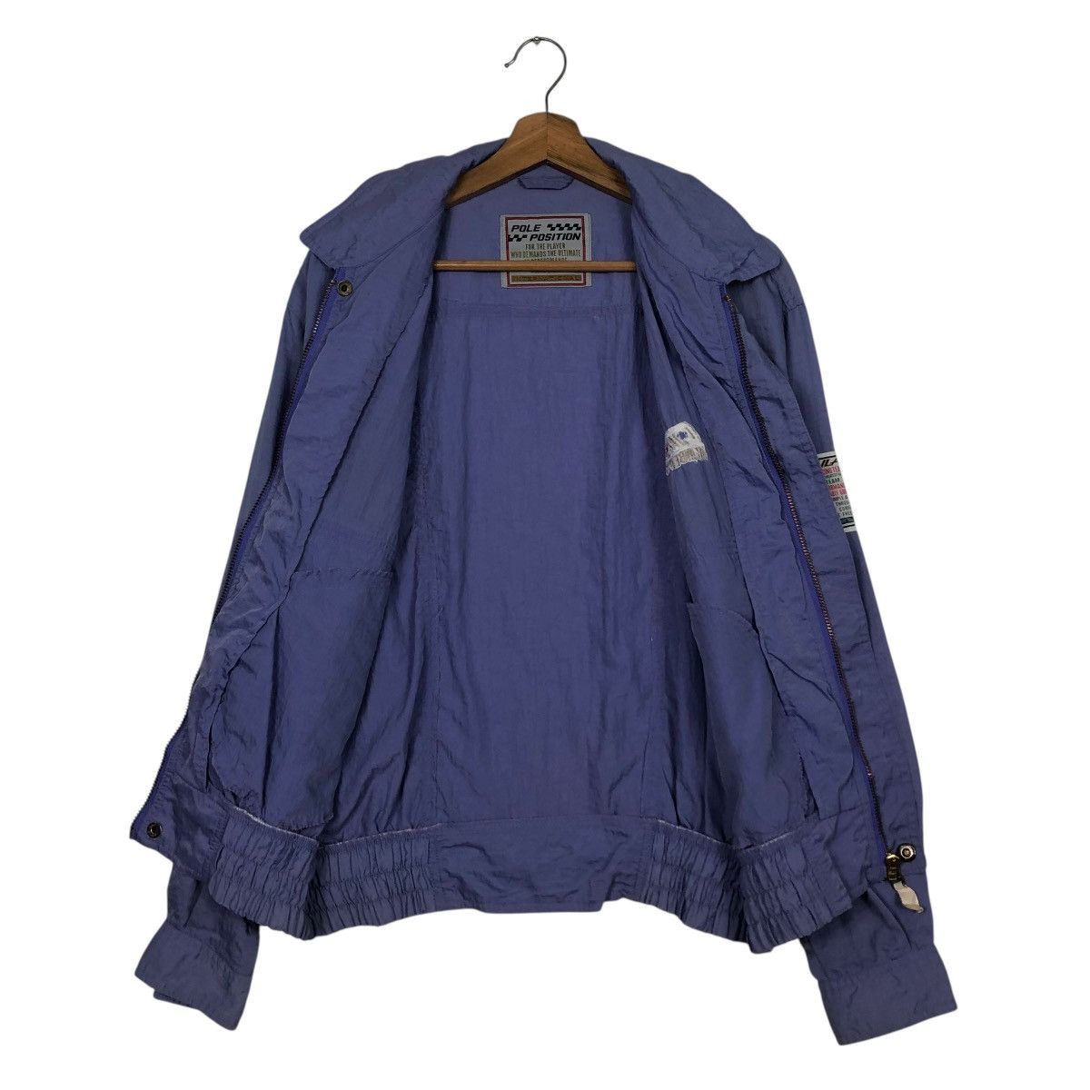 Japanese Brand 🔥LIGHT BABY PURPLE BOMBER JACKET FORMULA 1 RACING WEAR Size US M / EU 48-50 / 2 - 15 Thumbnail