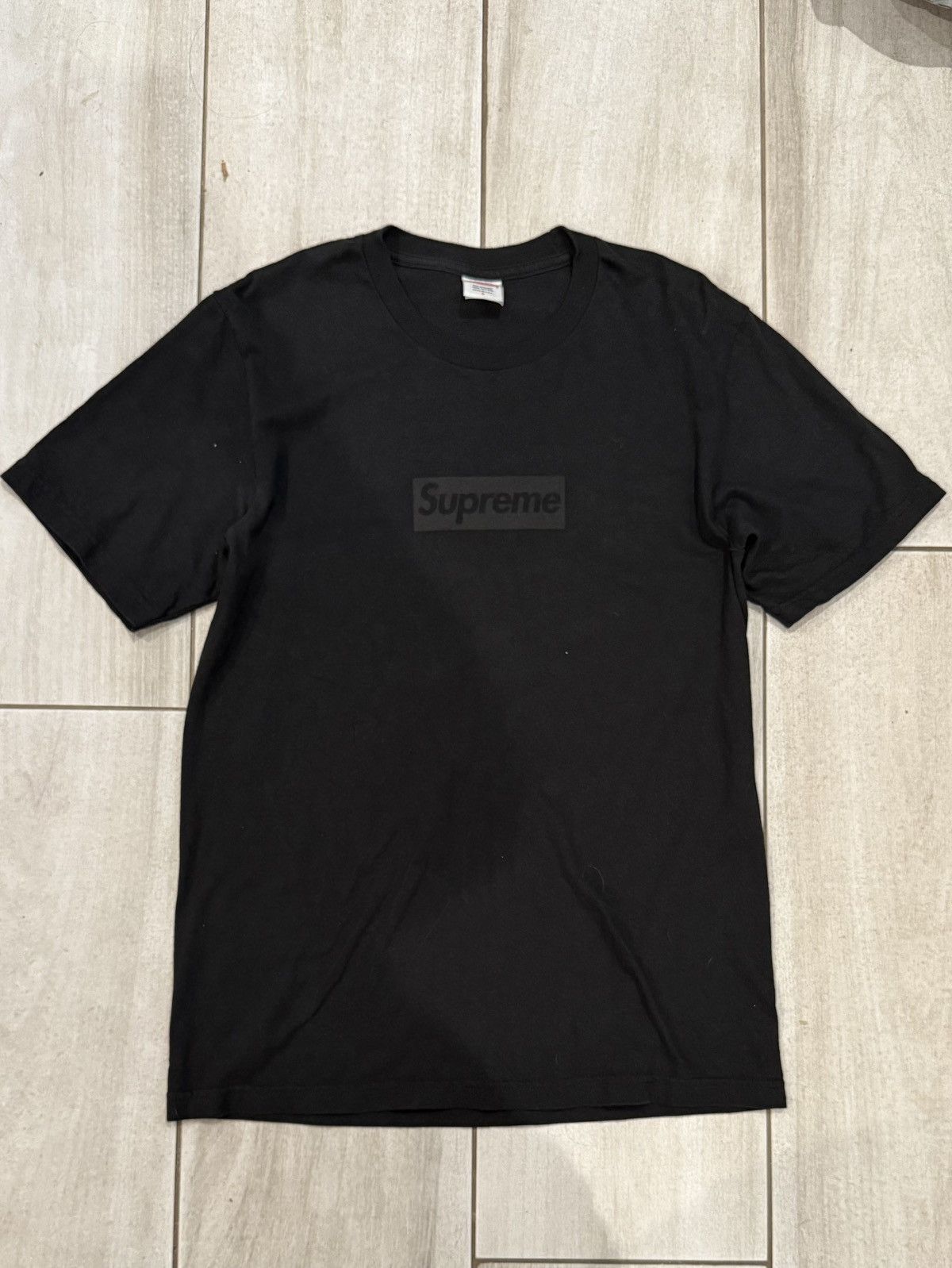Supreme box logo tonal black clearance