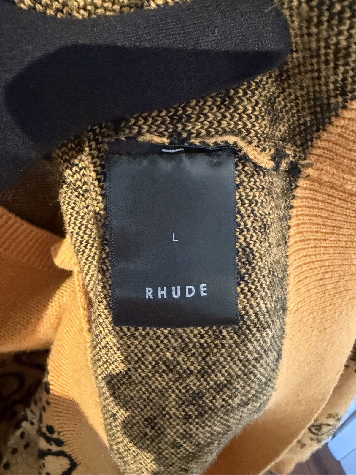 Rhude Rhude Cactus Jacquard Cardigan Size US L / EU 52-54 / 3 - 9 Thumbnail
