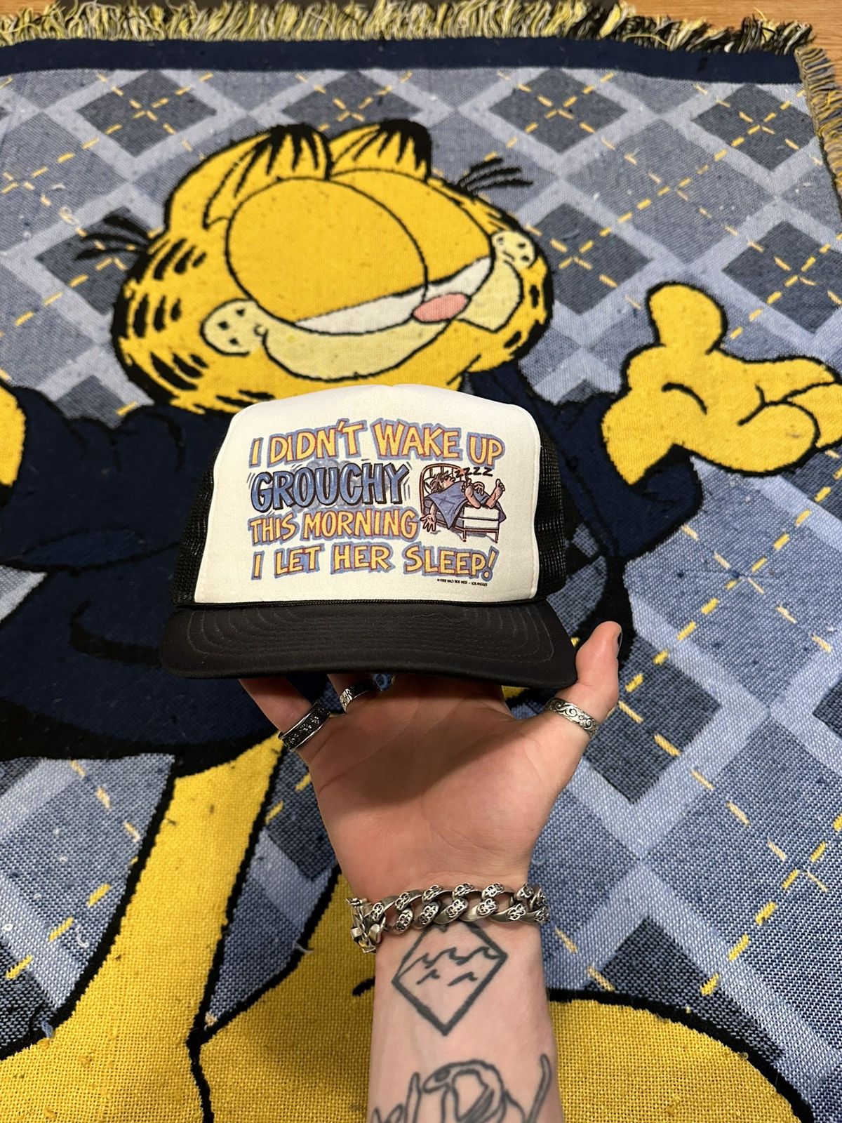 Vintage Vintage 80s Comedy Hat Size ONE SIZE - 1 Thumbnail