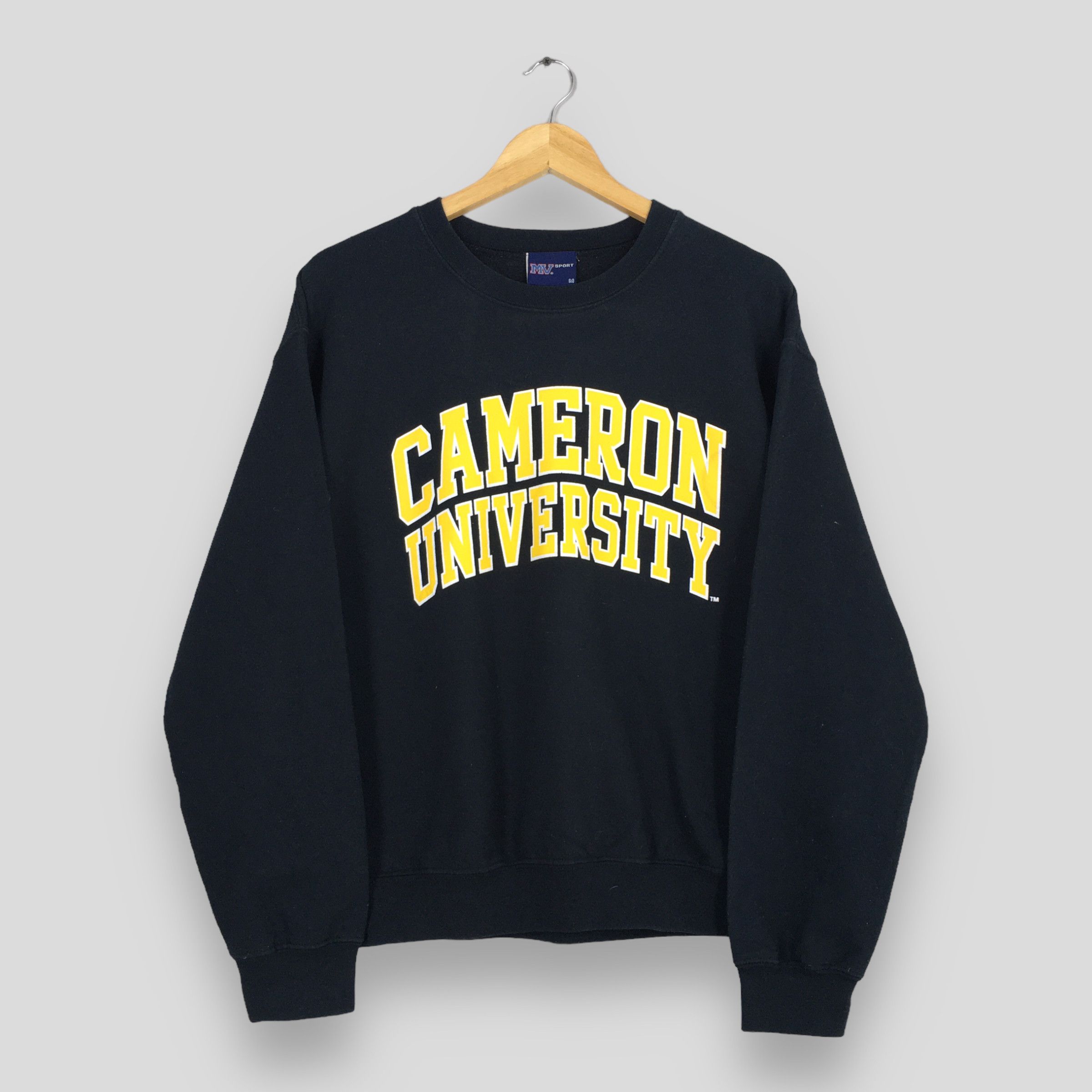 NCAA × Vintage Vintage Cameron University Black Sweatshirt Medium Size US M / EU 48-50 / 2 - 1 Thumbnail