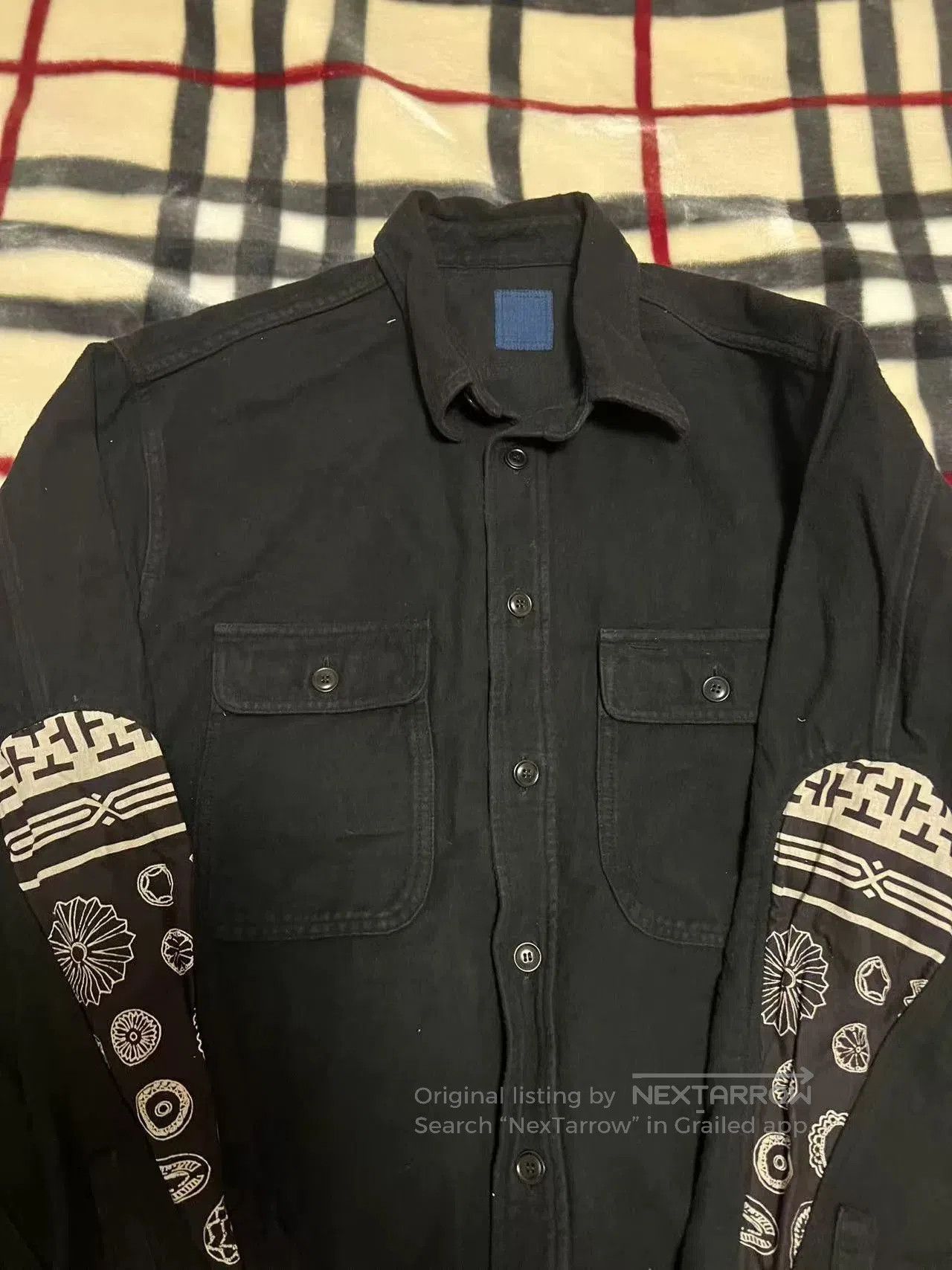 Visvim Visvim ICT Black Elk Flannel Shirt. Size US L / EU 52-54 / 3 - 4 Thumbnail