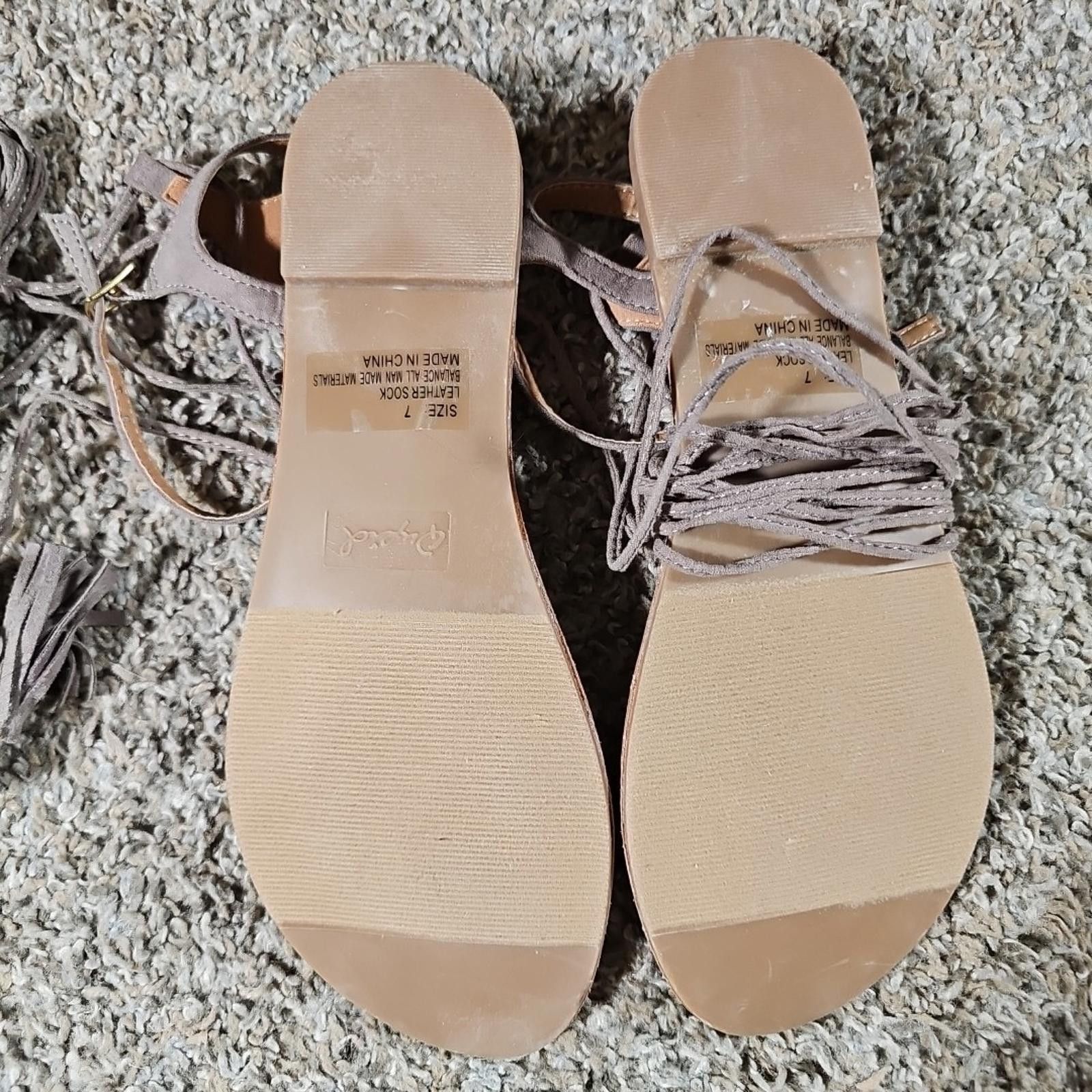 Other Qupid Gladiator Leather Sandals Sz 7 Size US 7 / IT 37 - 6 Thumbnail