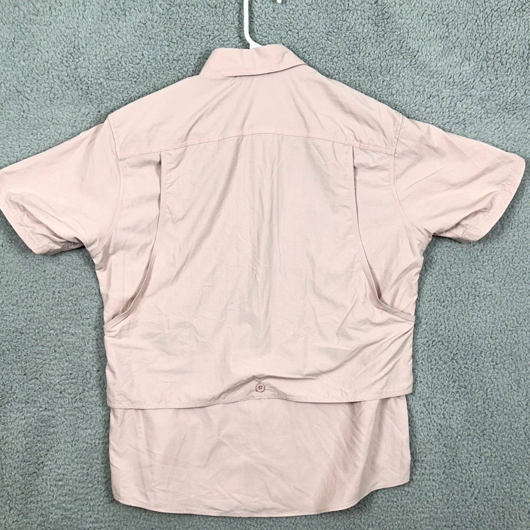 Eddie Bauer Eddie Bauer King Salmon Nylon Shirt Hiking Men Small Pale Pink Vented Sport NEW Size US S / EU 44-46 / 1 - 4 Thumbnail
