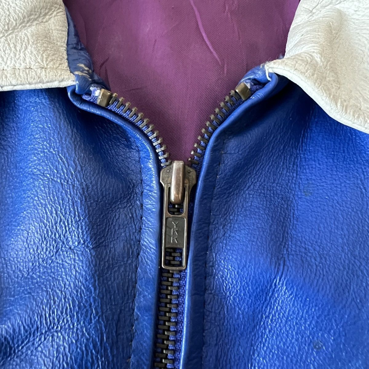 Vintage Vintage kentucky Wildcat Leather Bomber Jacket Size US L / EU 52-54 / 3 - 15 Thumbnail