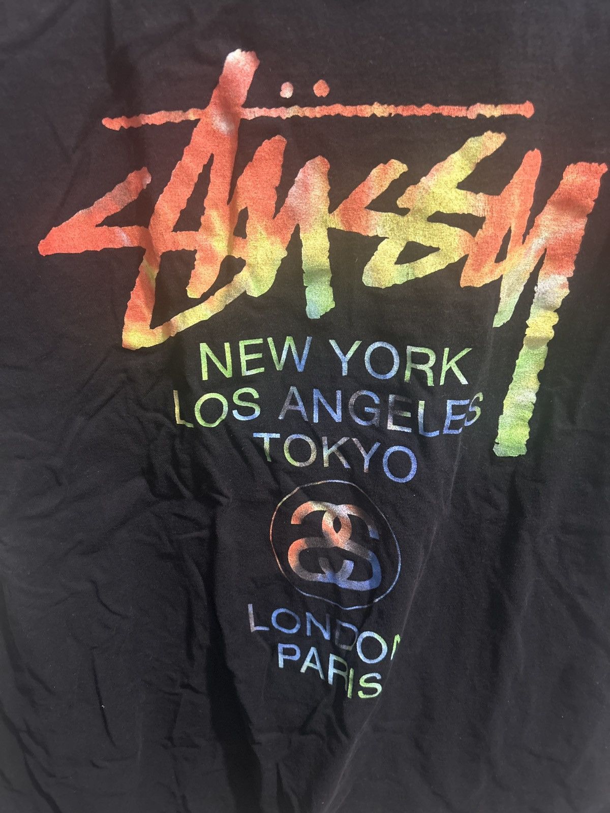 Stussy Vintage Stussy World Tour Shirt Size US L / EU 52-54 / 3 - 4 Thumbnail
