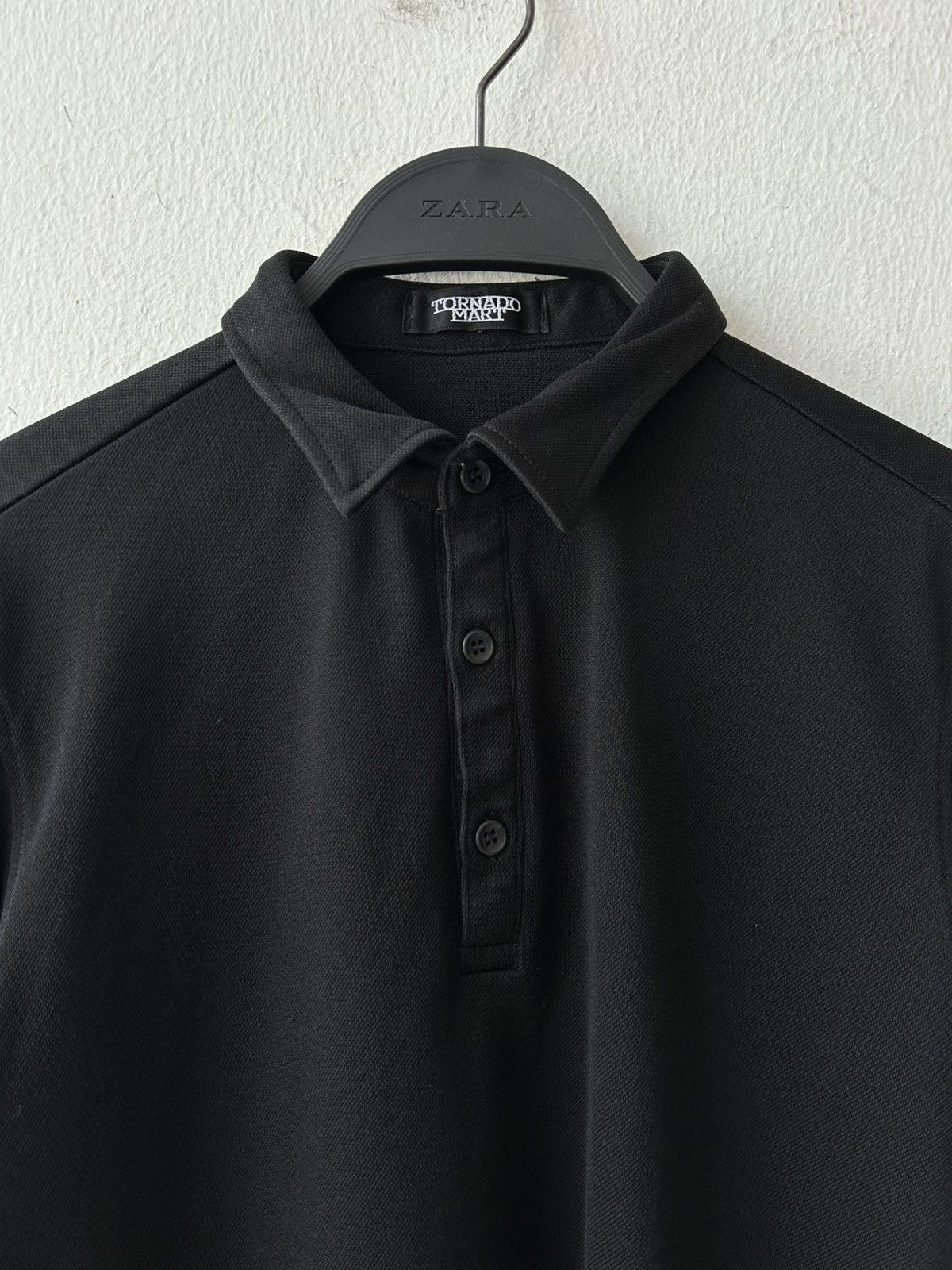Tornado Mart Polo Tornado Mart Plain Collar Size US XS / EU 42 / 0 - 6 Thumbnail