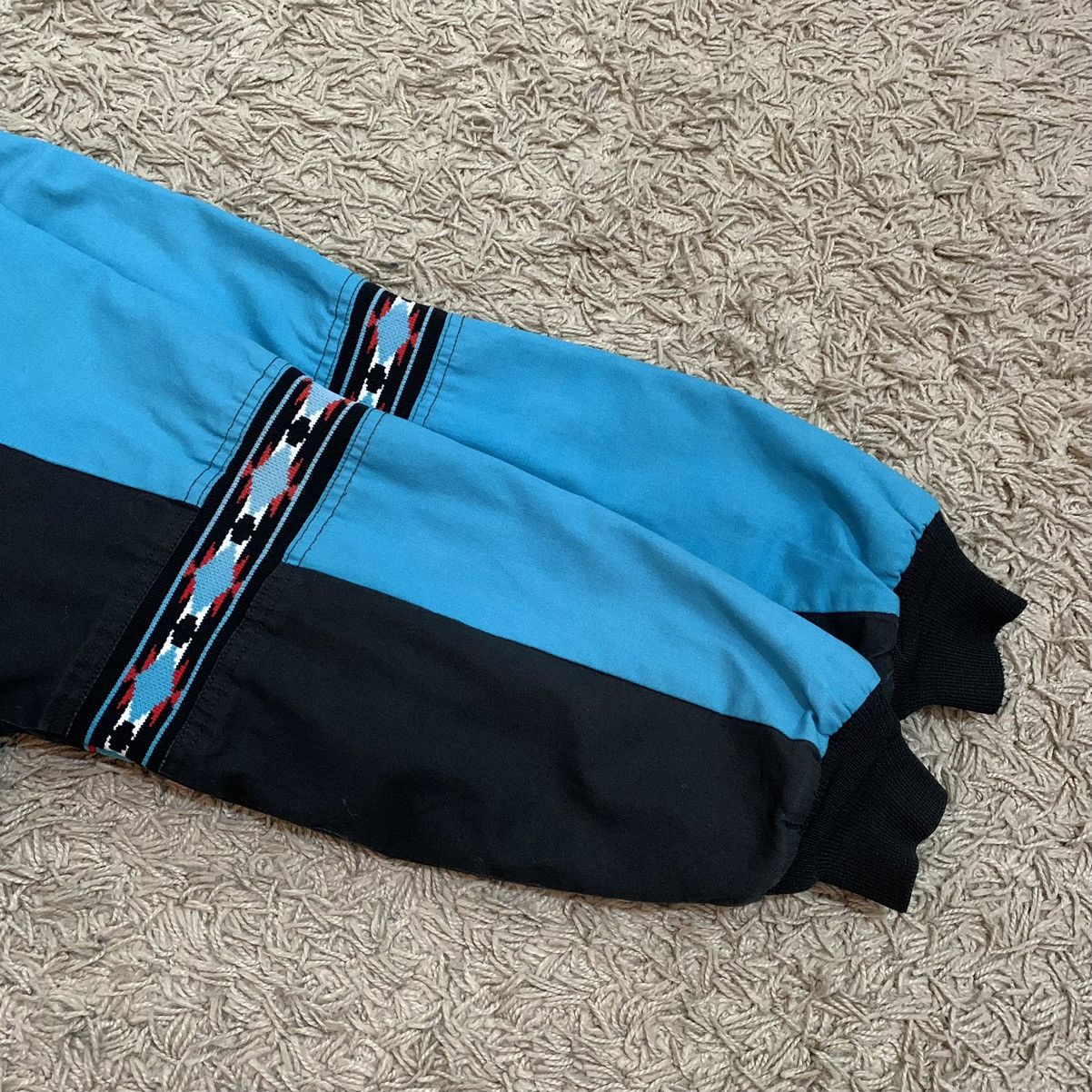 Vintage 1990’s West Frontier “Blue Aztec” Two-Tone Santa Fe Jacket Size US M / EU 48-50 / 2 - 6 Thumbnail
