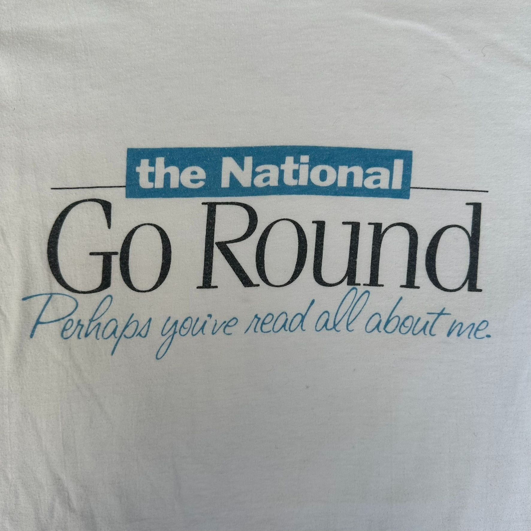 Hanes Vintage 90s The National T-Shirt Single Stitch Hanes 50/50 L Size US L / EU 52-54 / 3 - 2 Thumbnail