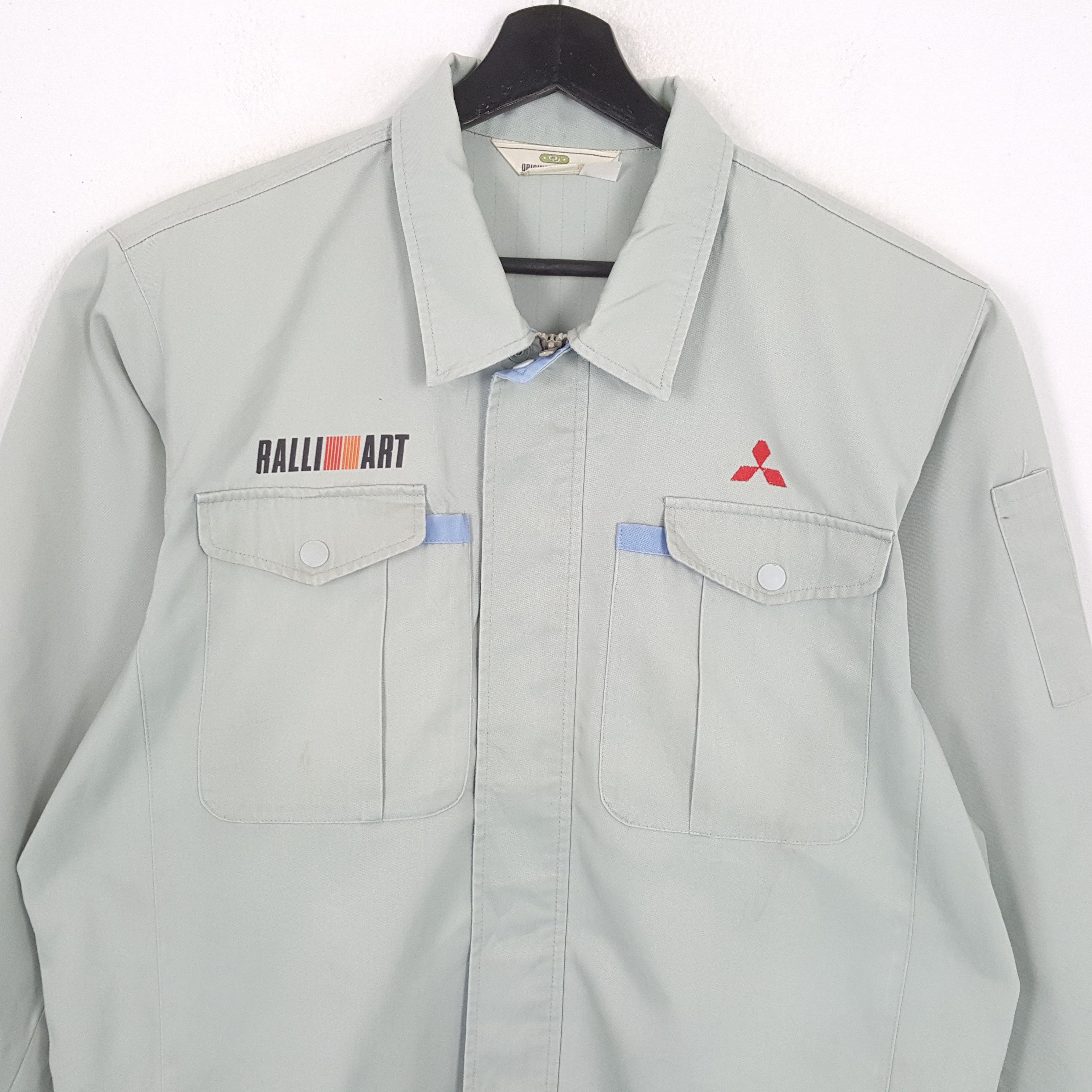Japanese Brand × Vintage MITSUBISHI RALLI ART Japanese Motorsports Custom Jacket Size US XL / EU 56 / 4 - 4 Thumbnail