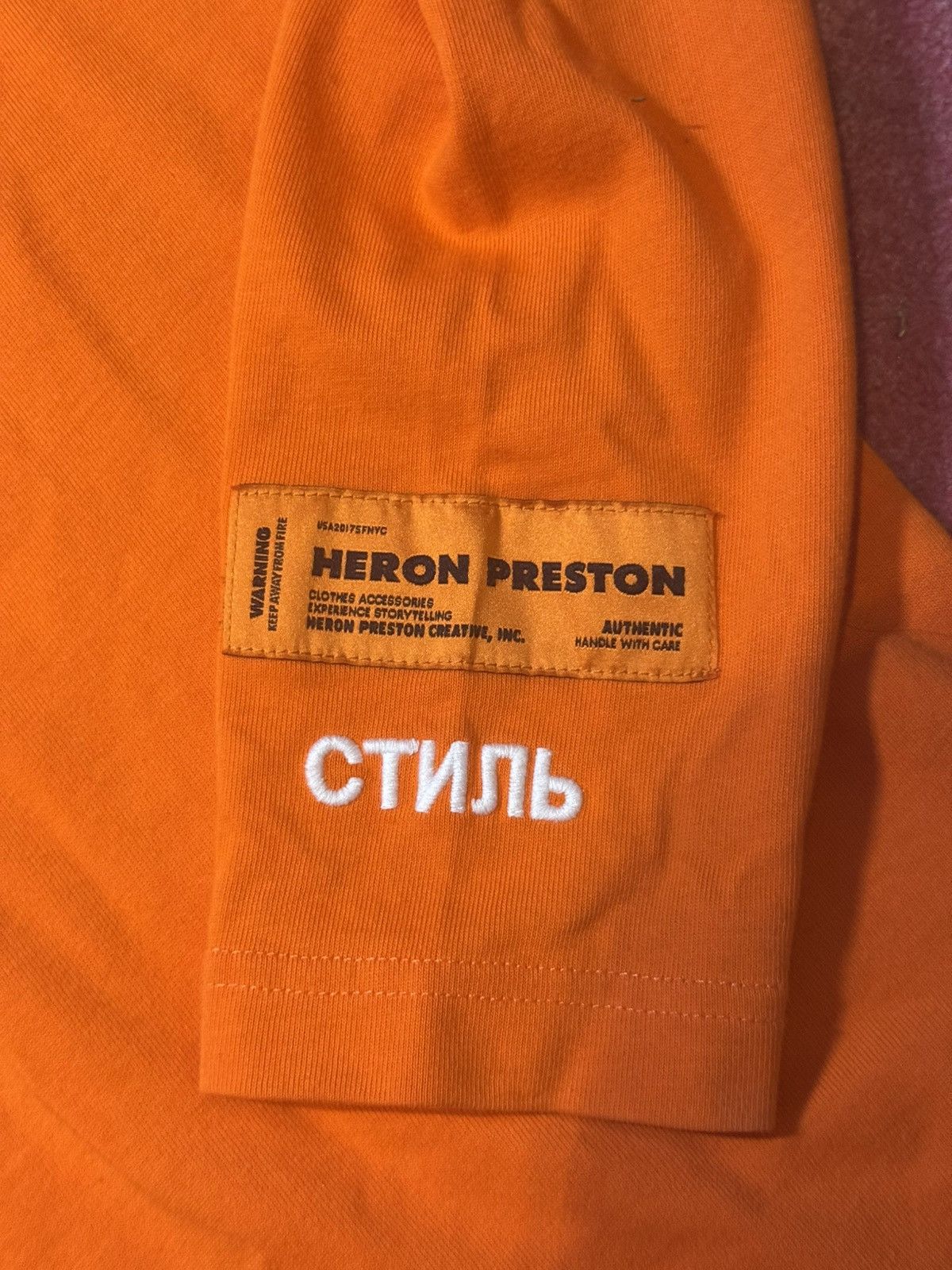 Heron Preston Heron Preston Long Sleeve Mock Neck (fits like L-XL) Size US S / EU 44-46 / 1 - 2 Thumbnail