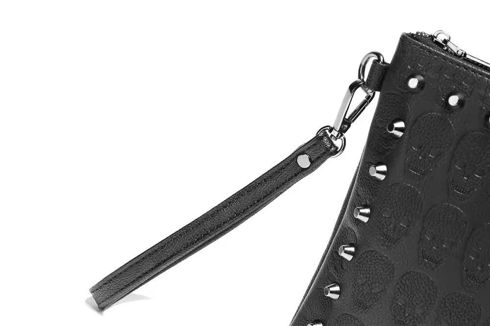 Other Gothic Punk Skeleton Crossbody Shoulder Outdoor Bag Size ONE SIZE - 8 Thumbnail