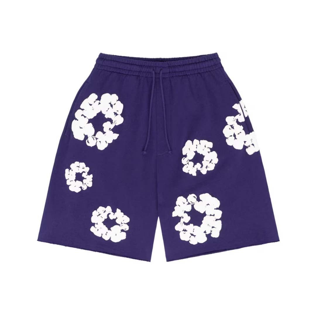 The Cotton Wreath Shorts Purple