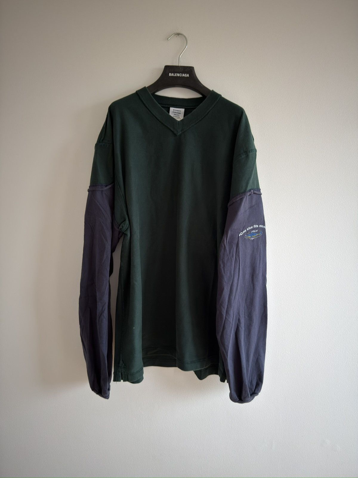 Vetements *RARE* VETEMENTS DEMNA GVASALIA REWORKED LONGSLEEVE Size US XS / EU 42 / 0 - 11 Thumbnail