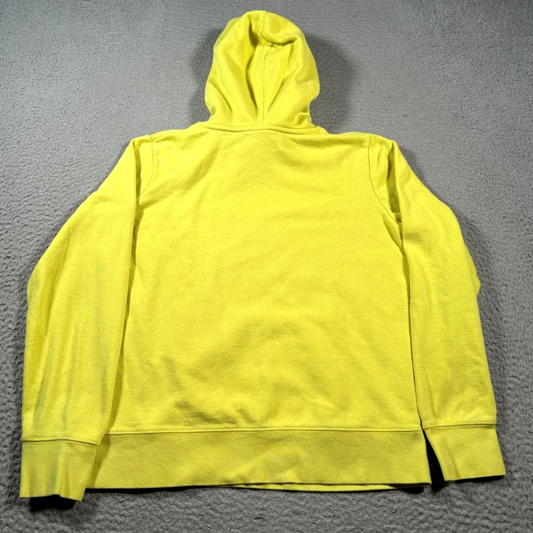 The North Face VINTAGE? No. The North Face Hoodie Womens M Lemon Yellow Logo Fleece Lined Sweatshirt Size M / US 6-8 / IT 42-44 - 2 Thumbnail