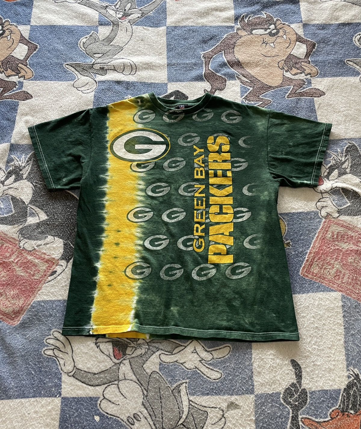 NFL Green Bay packers tie dye tee Size US XL / EU 56 / 4 - 1 Thumbnail