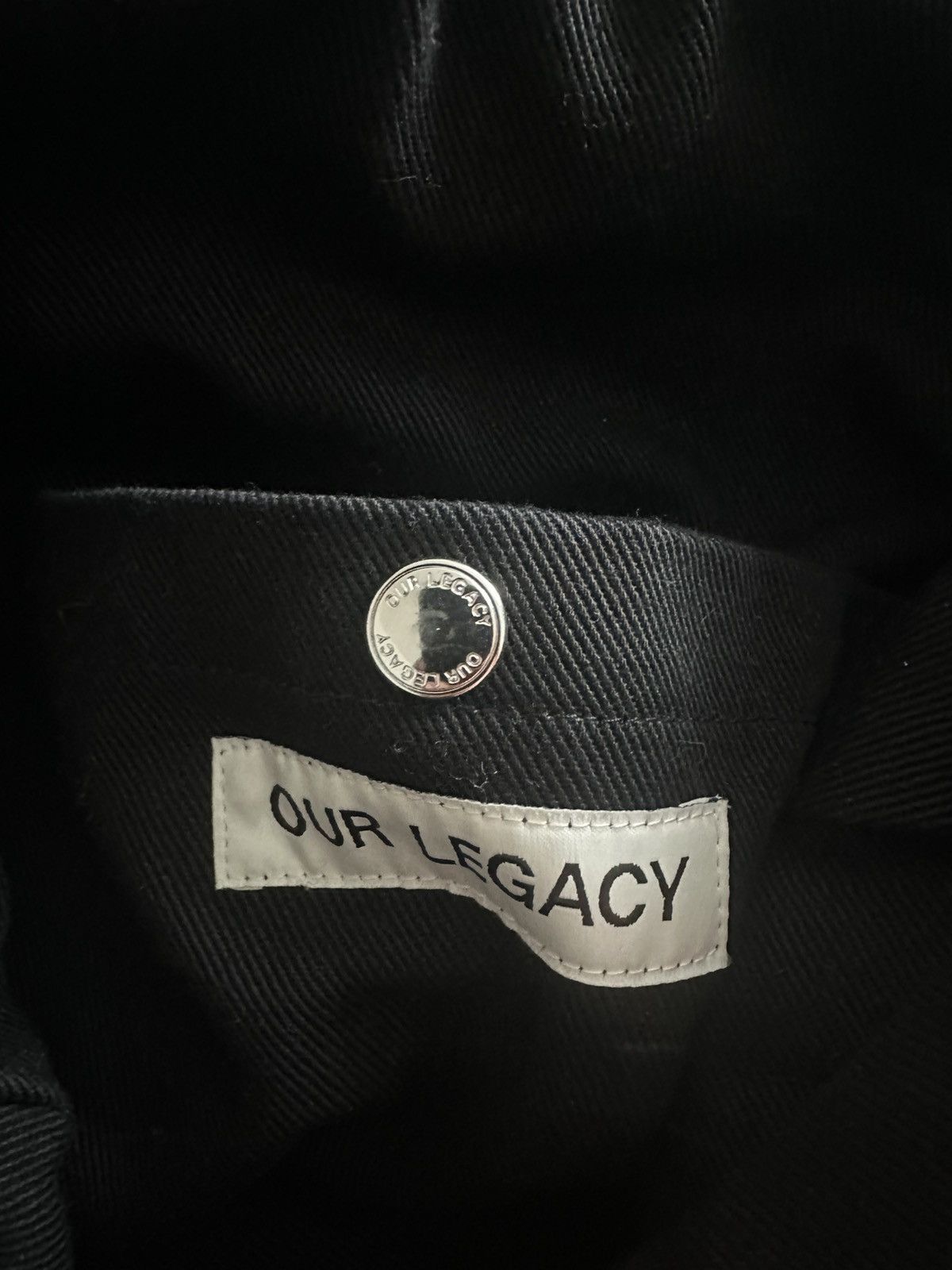 Our Legacy Our legacy black sling bag Size ONE SIZE - 4 Thumbnail