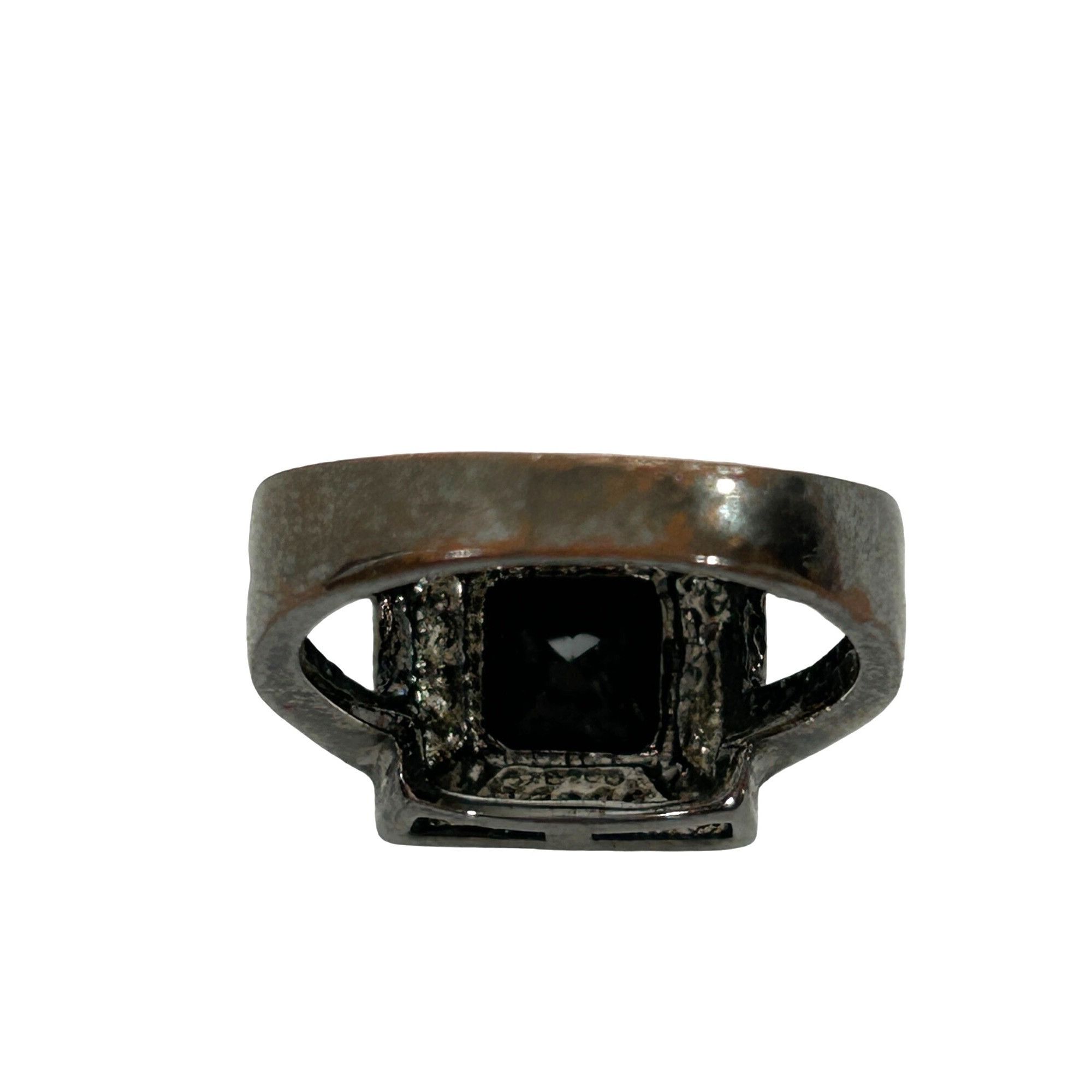 Other Fashion Jewelry Women’s Ring 6 Faux Square Black Princess Cu Size ONE SIZE - 5 Thumbnail