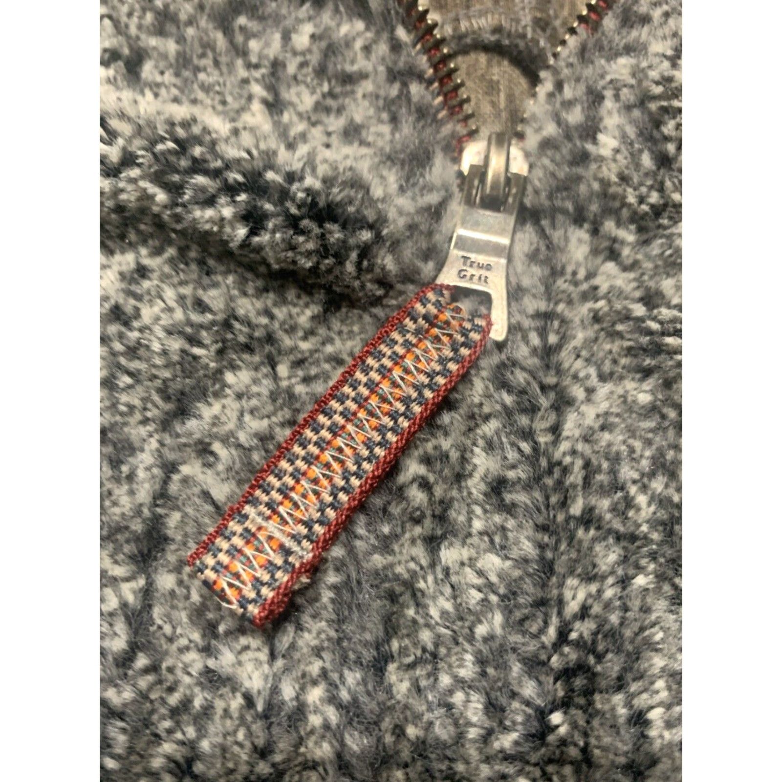 Vintage True Grit Sherpa Fleece Pullover Sweater Gray XS Unisex Size US XS / EU 42 / 0 - 7 Thumbnail