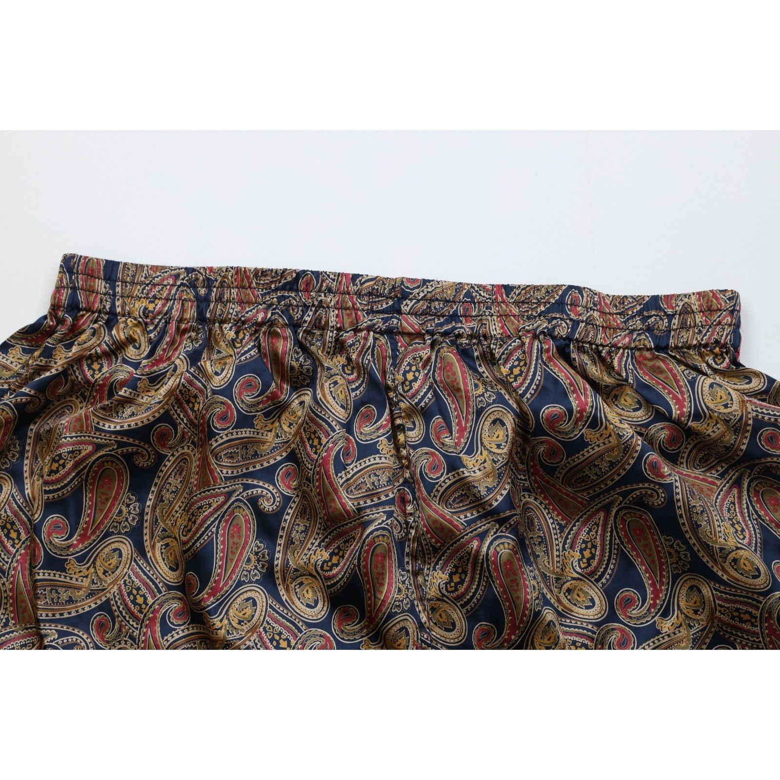 Vintage NOS Vintage 90s Streetwear Silk Paisley Boxers Shorts Size US 36 / EU 52 - 7 Thumbnail