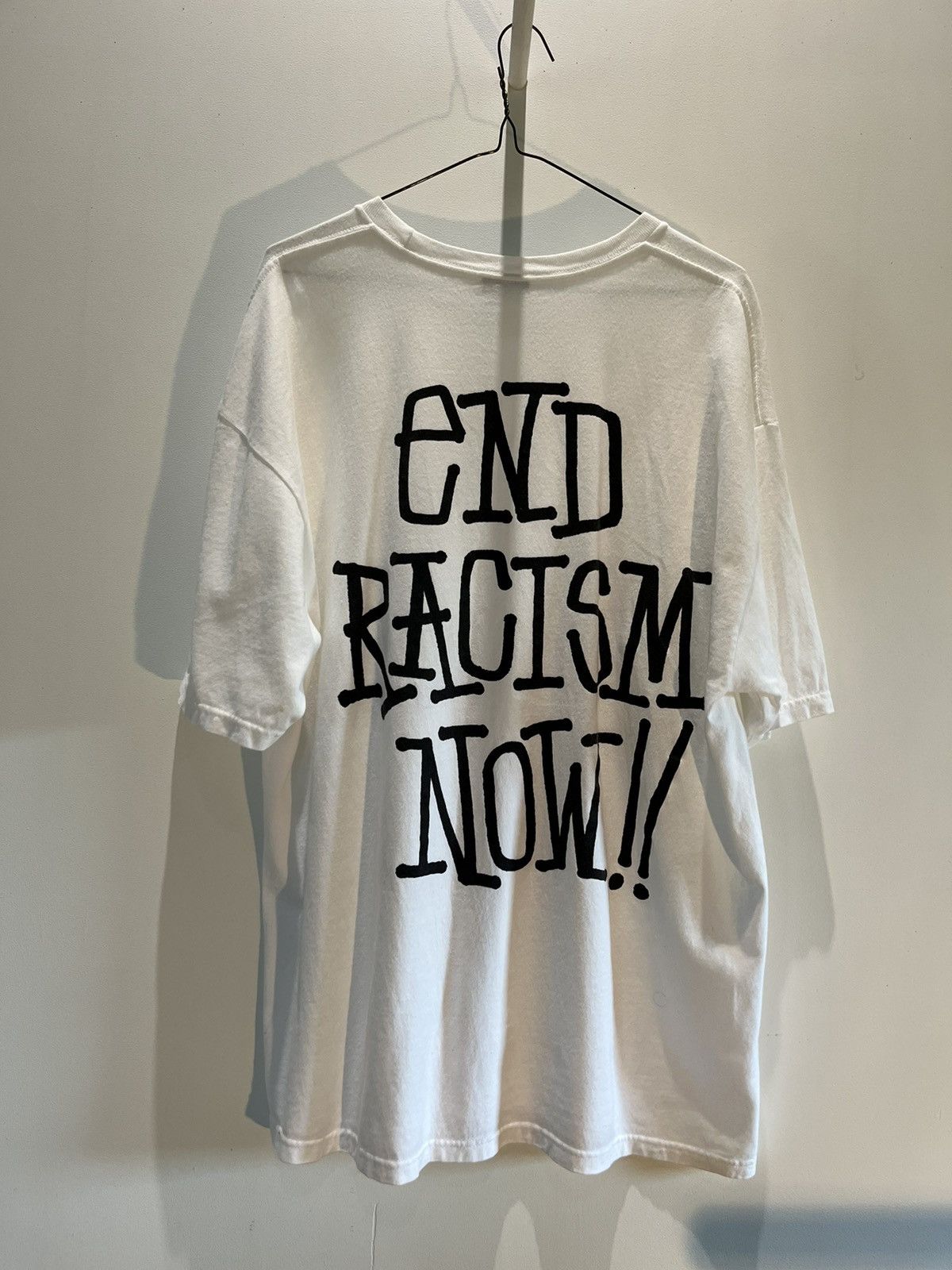 Stussy Stussy x BLM White Tee Size US XL / EU 56 / 4 - 2 Thumbnail