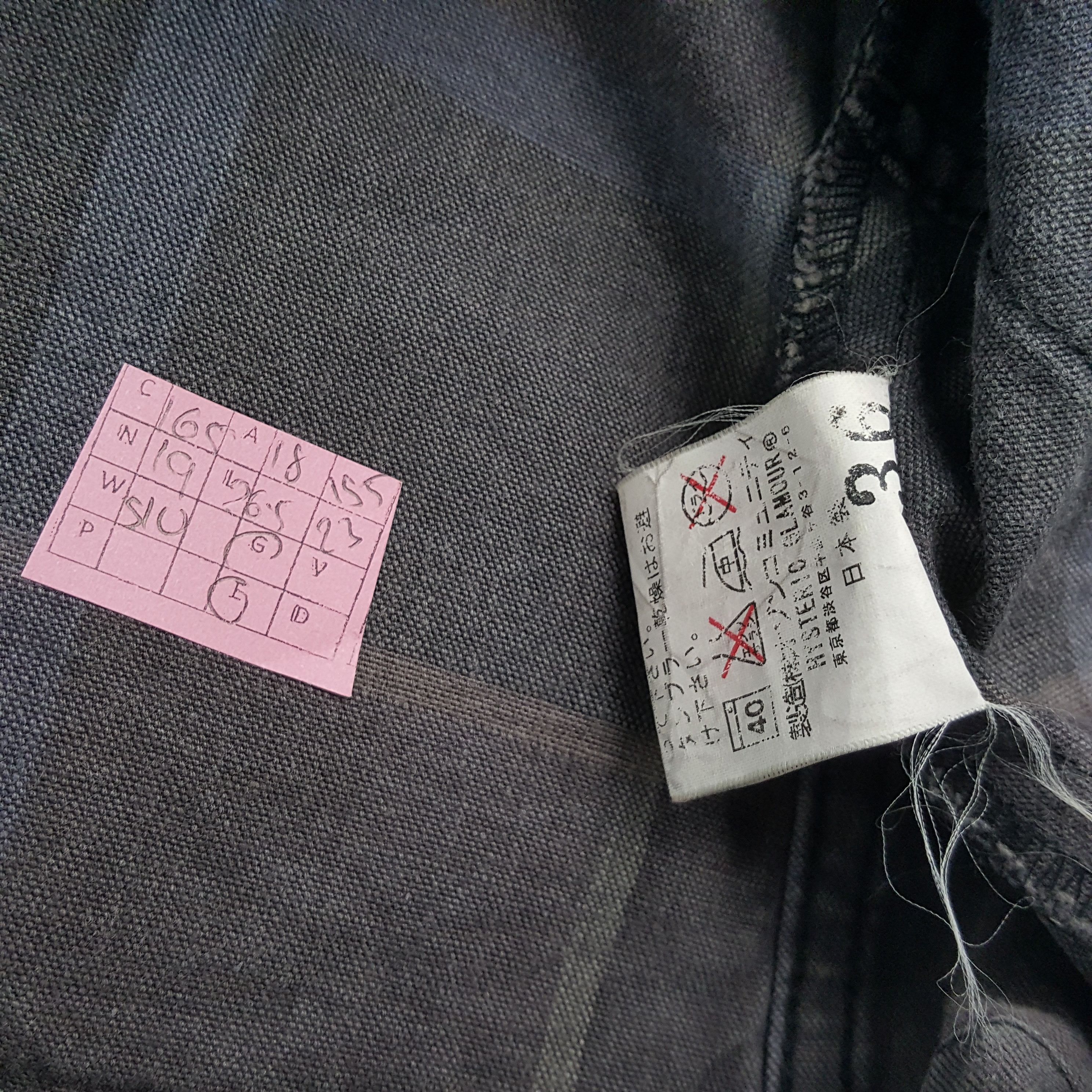 Hysteric Glamour × Japanese Brand × Vintage HYSTERIC GLAMOUR Nice Pocket Fashion Style Custom Art Jacket Size XS / US 0-2 / IT 36-38 - 8 Thumbnail