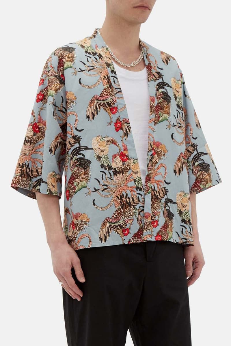 Other Nipoaloha Peacock Print Kimono Shirt Size US M / EU 48-50 / 2 - 4 Thumbnail