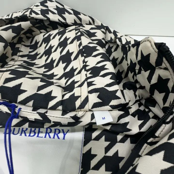 Burberry Burberry Burberry Houndstooth Pattern Zip-Up Jacket-2507 Size US M / EU 48-50 / 2 - 5 Thumbnail