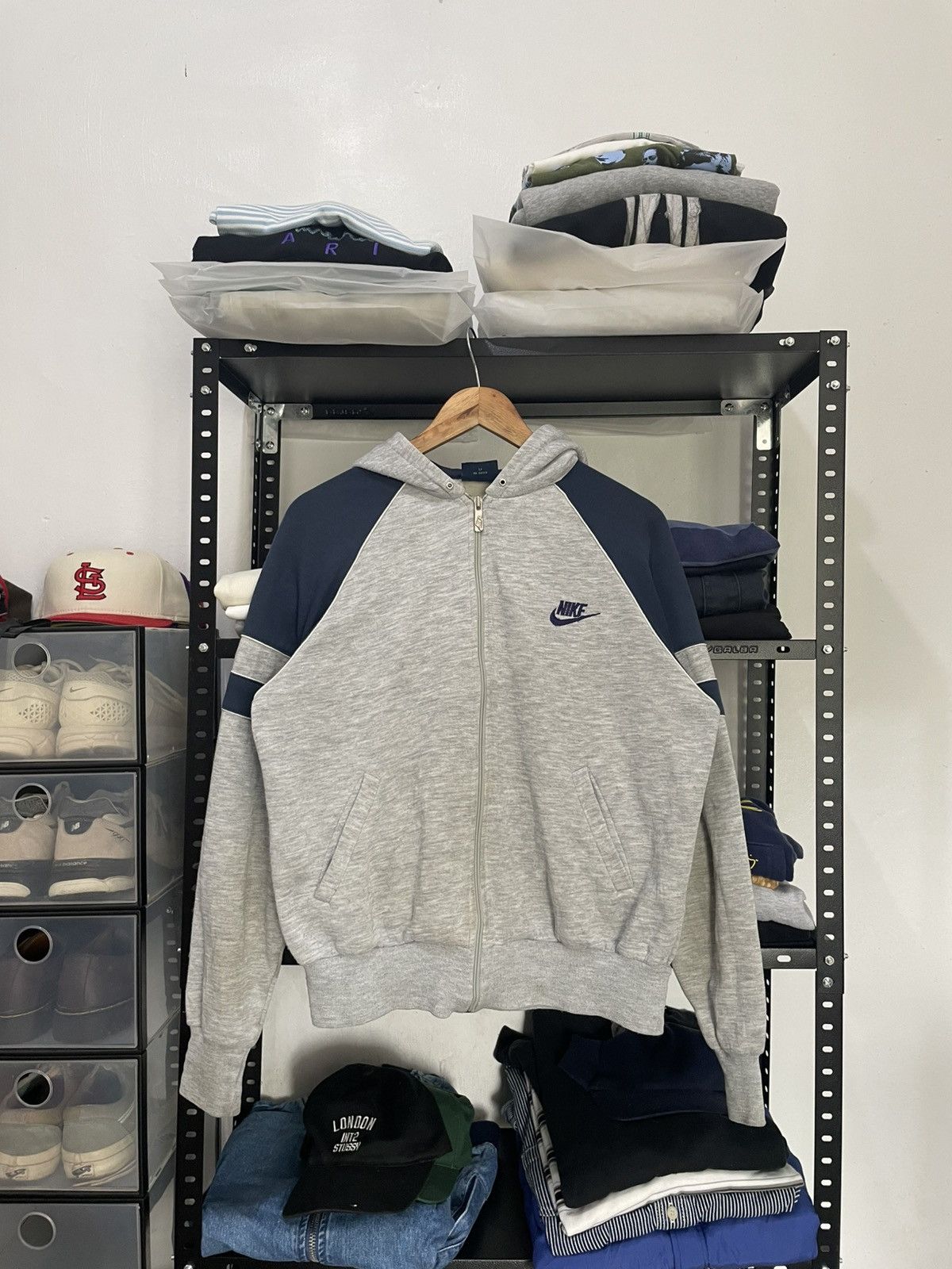 Nike 80’s nike hoodie Size US M / EU 48-50 / 2 - 1 Thumbnail