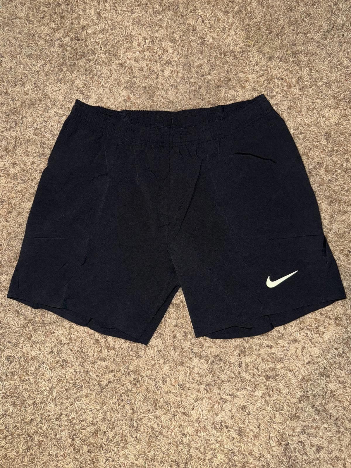 Nikecourt Men’s Advanta 7” Rafa Nadal/Roger Federer Issued Custom Athlete Shorts