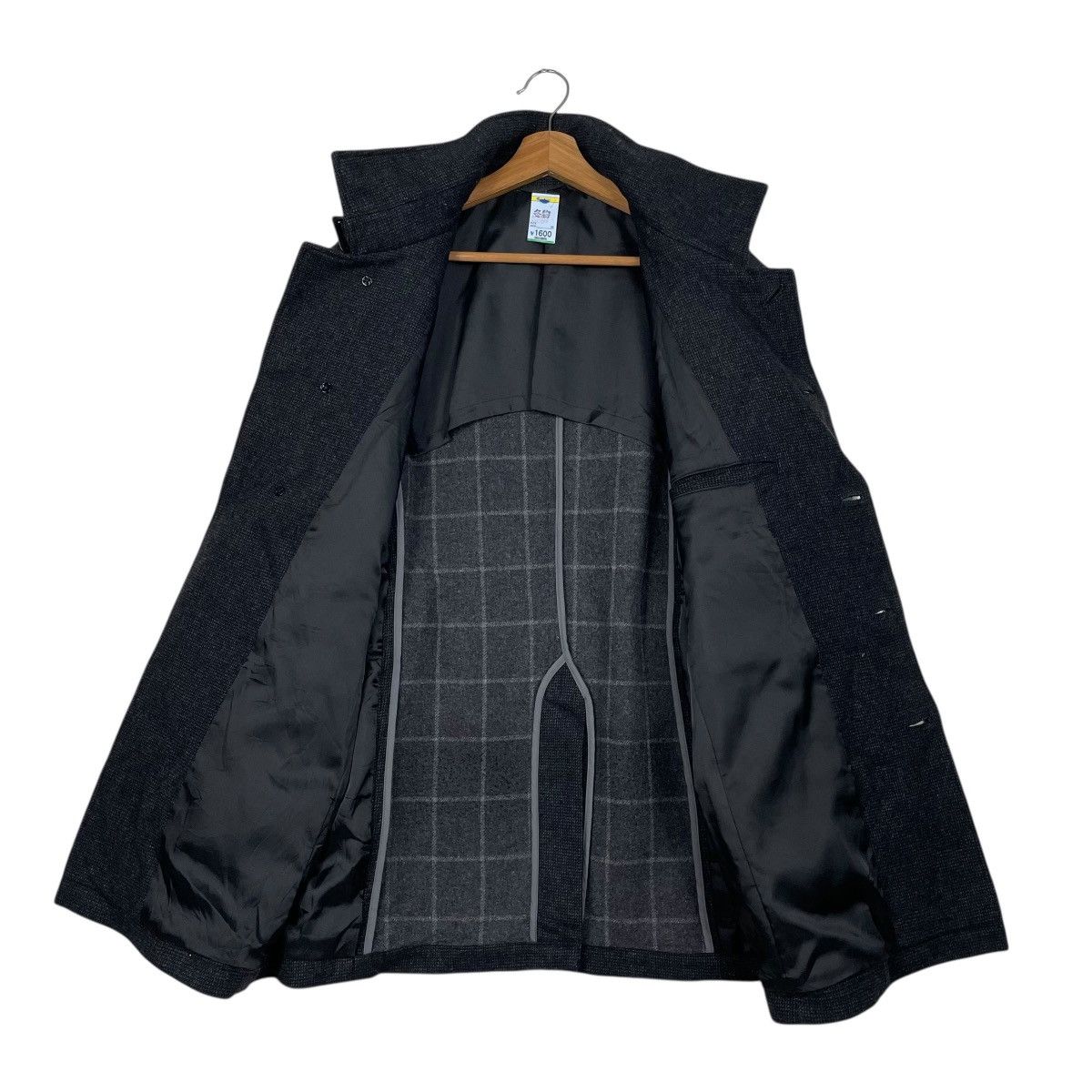 Japanese Brand Japanese Brand Black Wool Casual Jacket Size US S / EU 44-46 / 1 - 13 Thumbnail