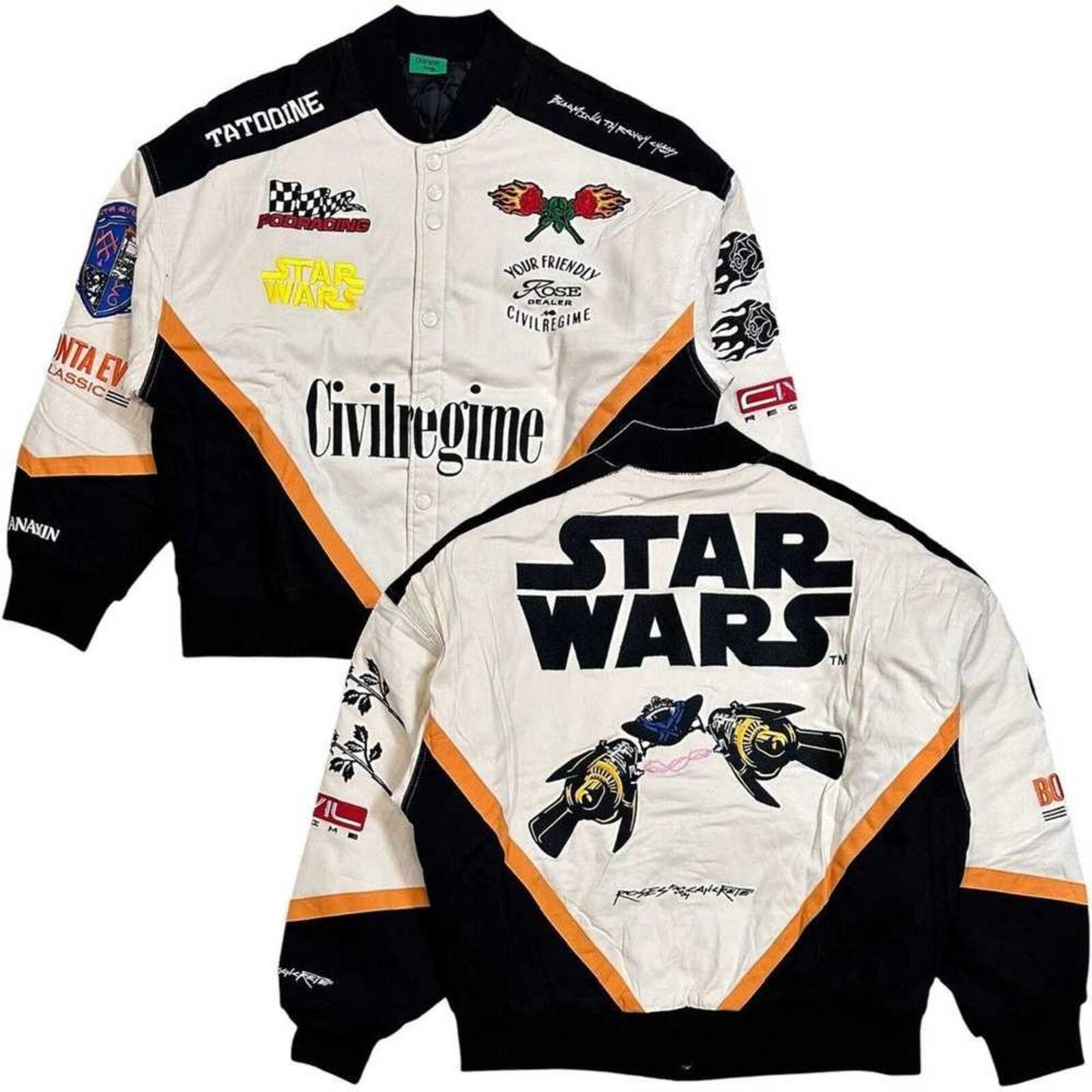 Civil Regime Civil Regime x Star Wars Pod Racing Bomber Jacket. Size US L / EU 52-54 / 3 - 1 Thumbnail