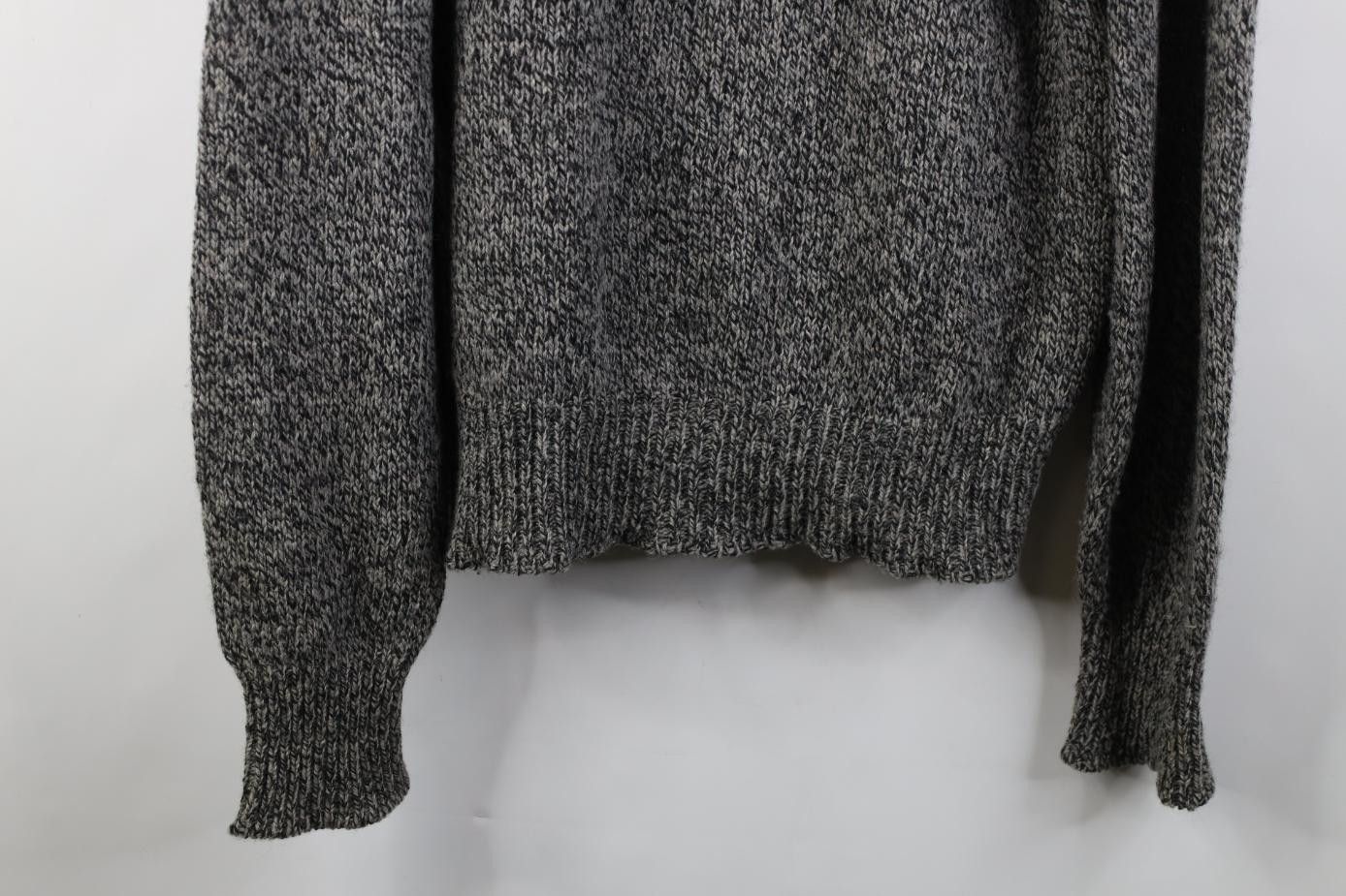 American Eagle Outfitters Vintage 90s American Eagle Blend Knit Shawl Sweater Gray USA Size US L / EU 52-54 / 3 - 10 Thumbnail