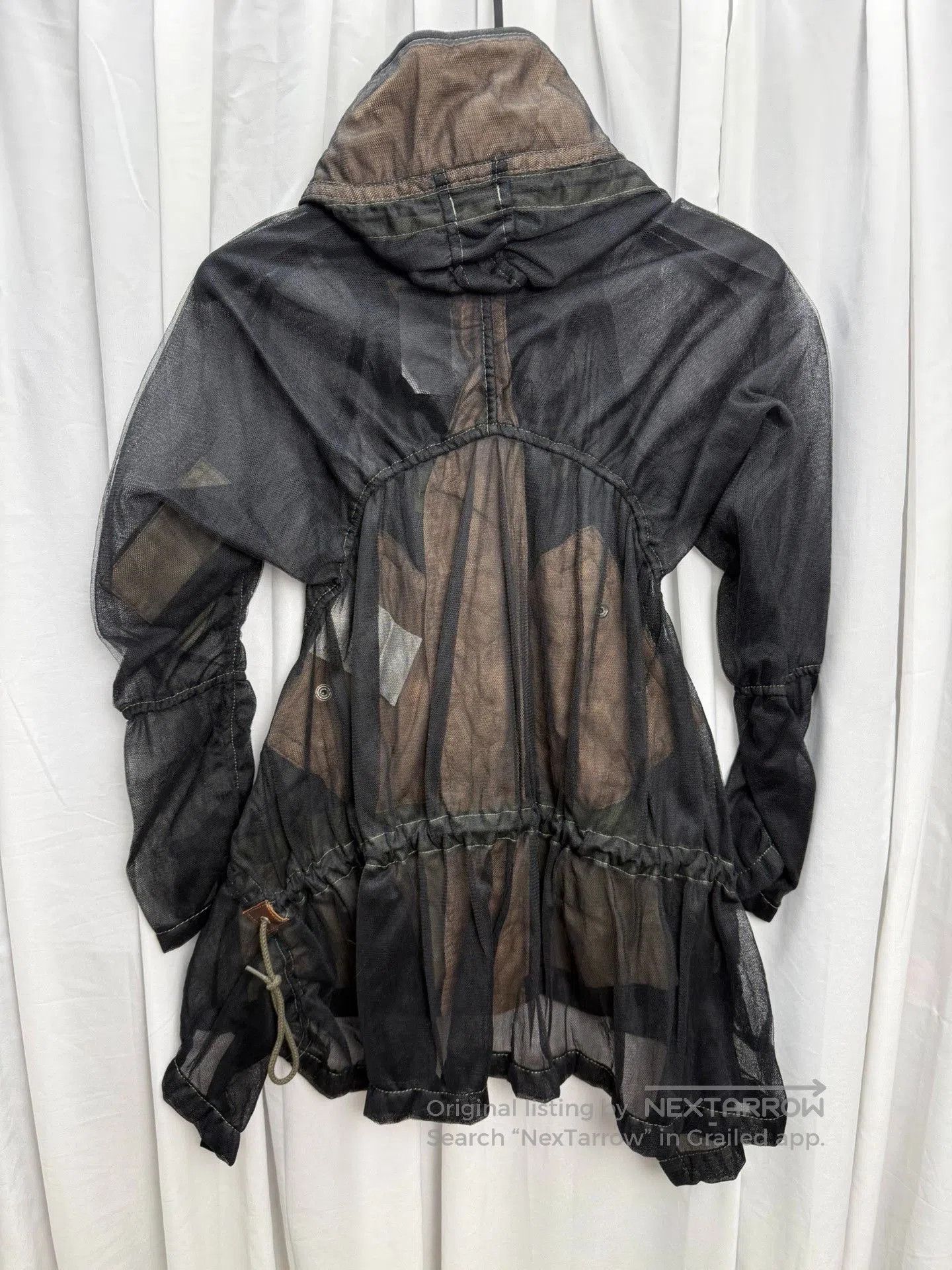 Junya Watanabe Junya Watanabe Sheer Mesh Military Trench. Size US XS / EU 42 / 0 - 7 Thumbnail