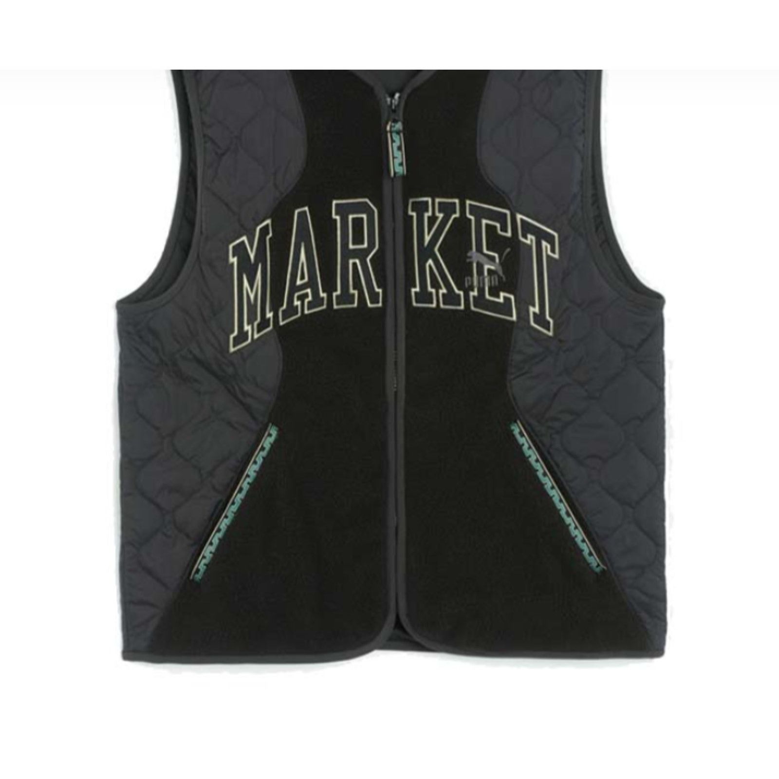 Market × Puma PUMA X MARKET RELAX VEST Streetwear Logo Rare $75 535084-01 Size US L / EU 52-54 / 3 - 6 Thumbnail