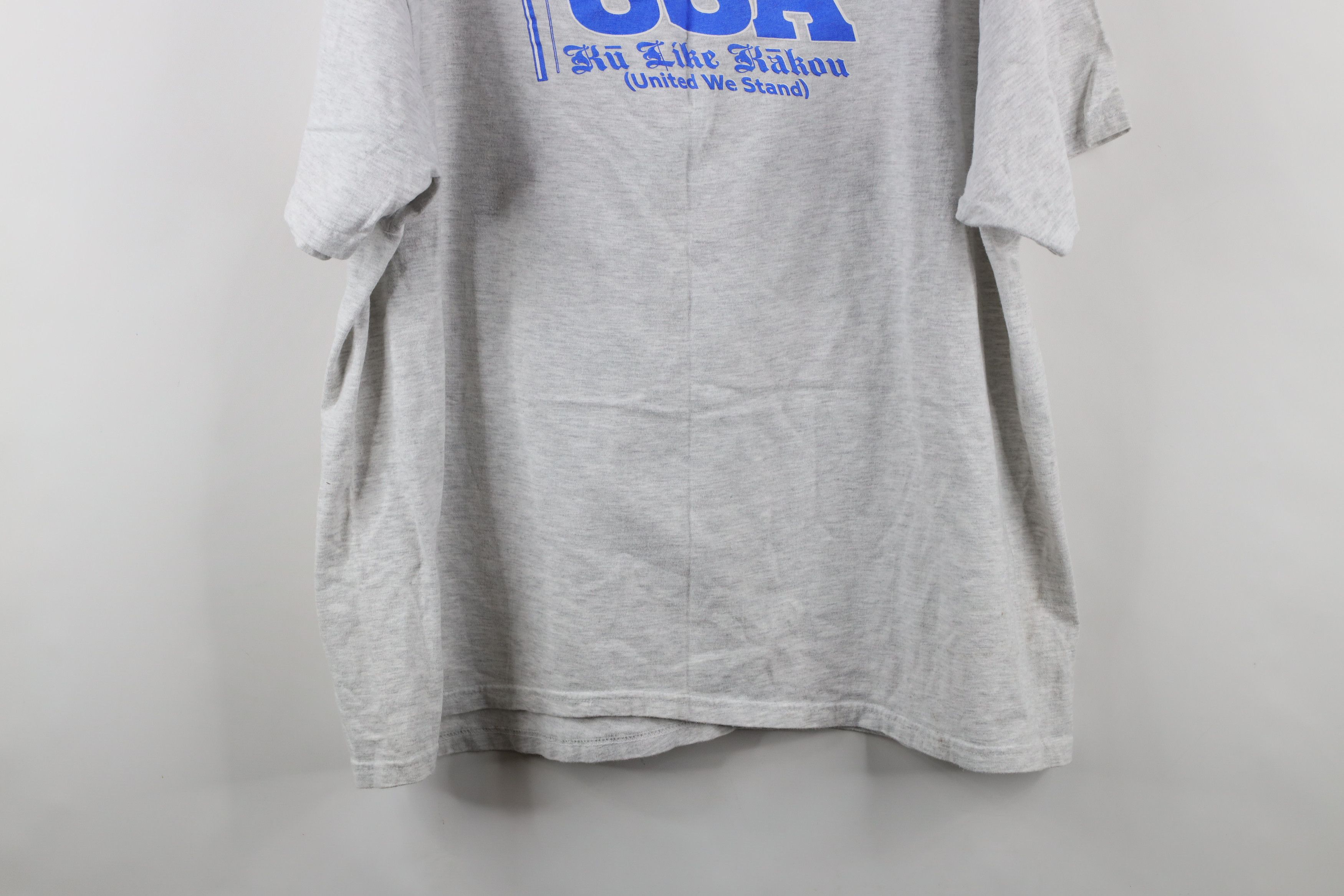 Vintage Vintage 90s United We Stand Hawaii Short Sleeve T-Shirt Size US XXL / EU 58 / 5 - 13 Thumbnail