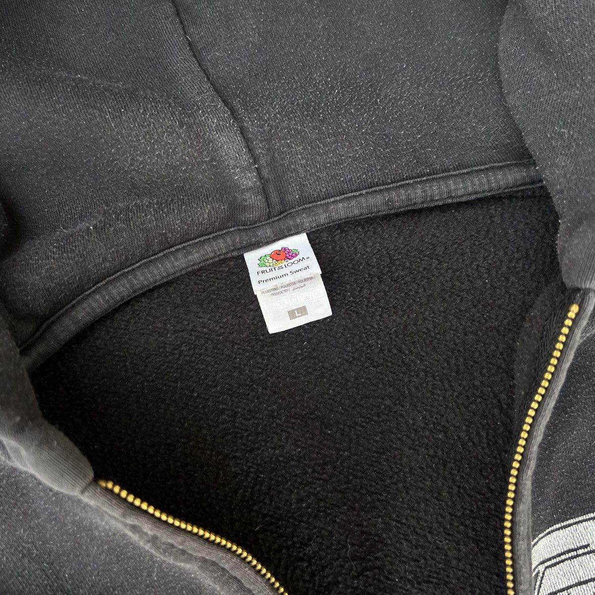 Band Tees × Vintage Vintage 90s Motorhead zip Hoodie England Heavy Metal Black Size US L / EU 52-54 / 3 - 5 Thumbnail