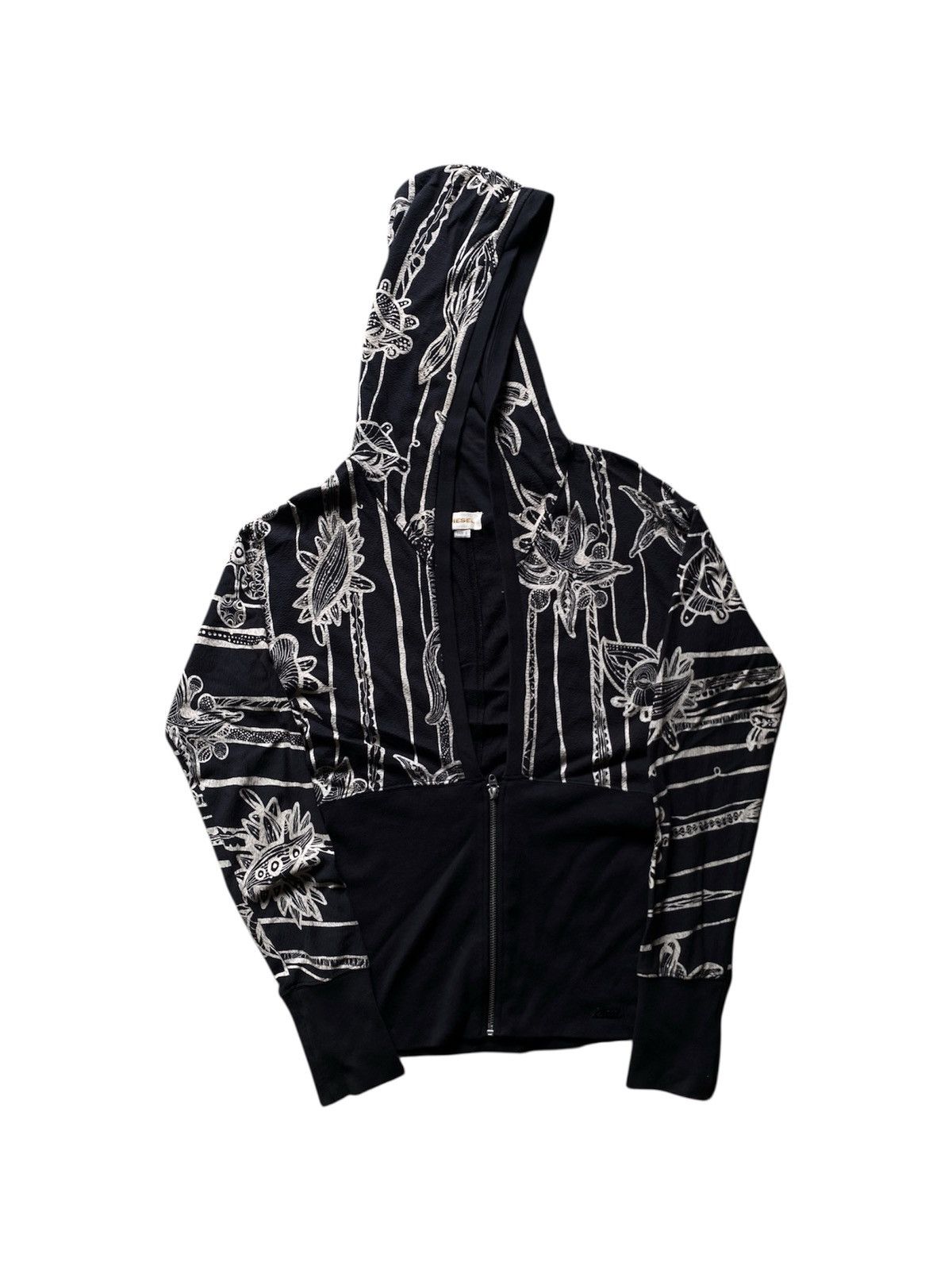 Diesel DIESEL PRINTED CARDIGAN Y2K Size US S / EU 44-46 / 1 - 2 Thumbnail