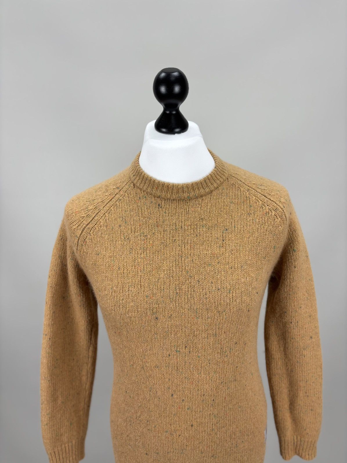 Carhartt Mens sweater Carhartt Anglistic Size S Color Brown Size US S / EU 44-46 / 1 - 3 Thumbnail