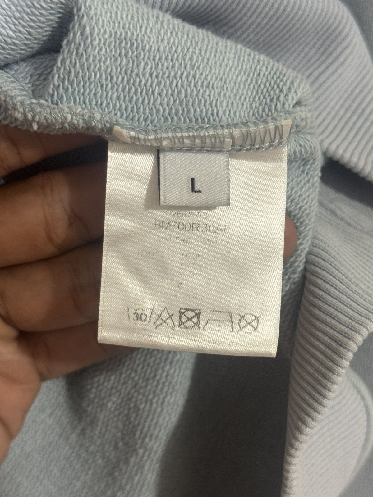 Givenchy Givenchy Distressed Logo Hoodie Size US L / EU 52-54 / 3 - 10 Thumbnail