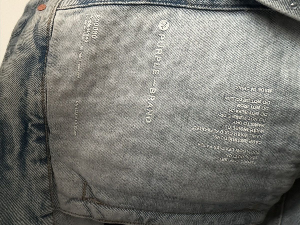 Purple Brand PURPLE BRAND Denim Jacket Size US XL / EU 56 / 4 - 5 Thumbnail