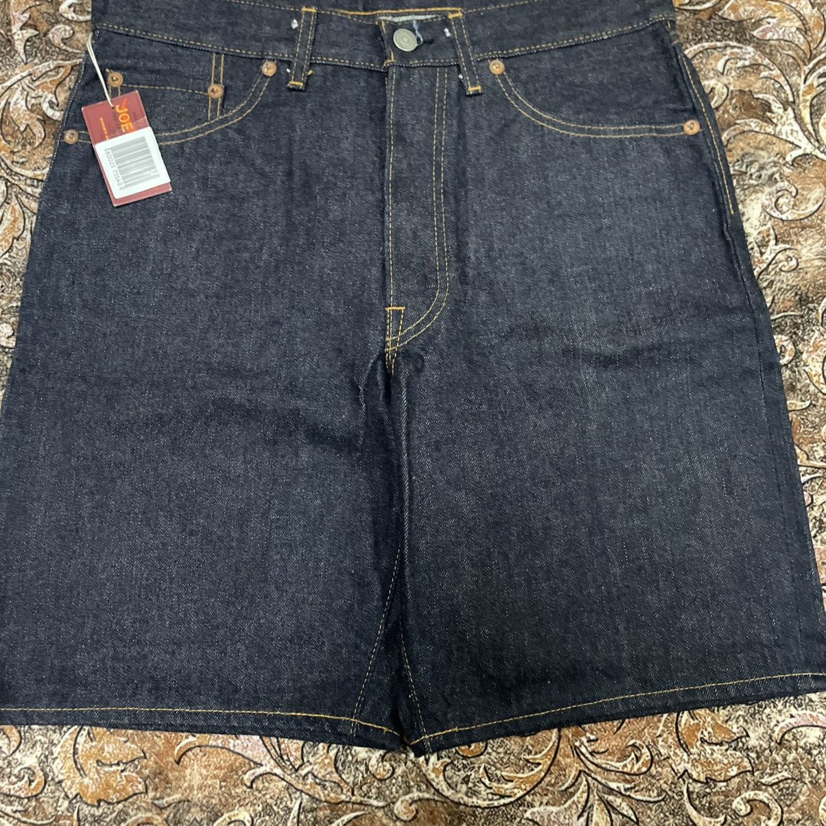 The Real McCoy's 🔥🇯🇵NOS Unworm Joe Mc Coy Selvedge Denim Shorts Pants Size US 32 / EU 48 - 3 Thumbnail